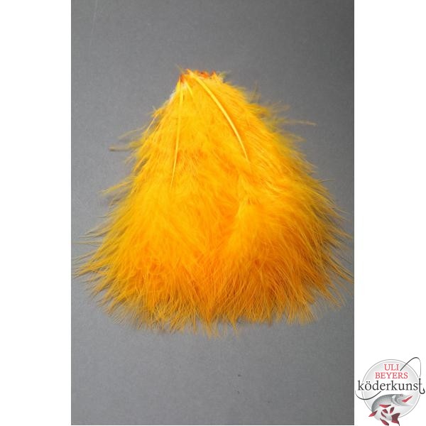 Fly Scene - Marabou 12 loose feathers - Fluo Orange - SALE!!!