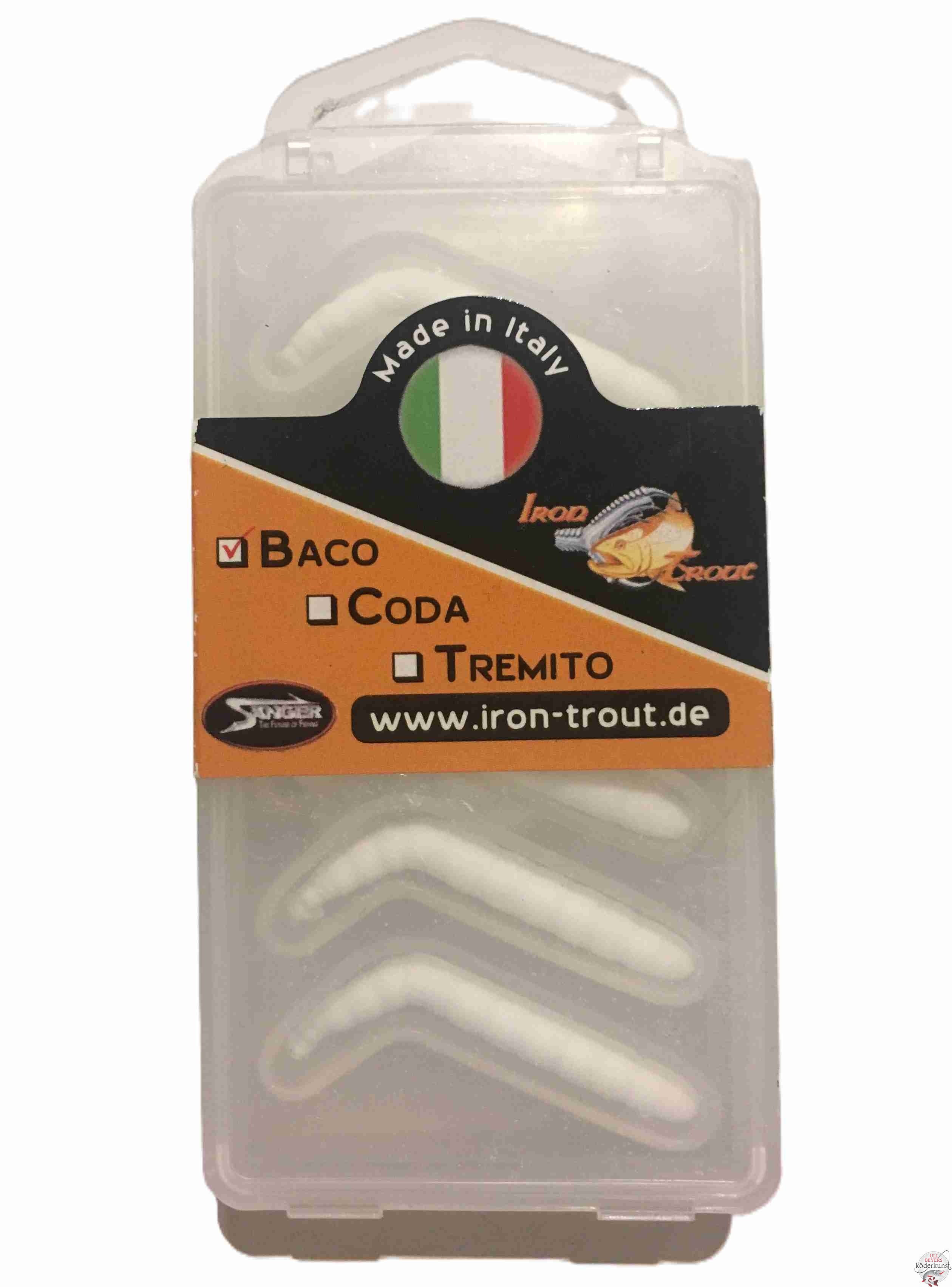 Sänger - Iron Trout Baco 4cm - White