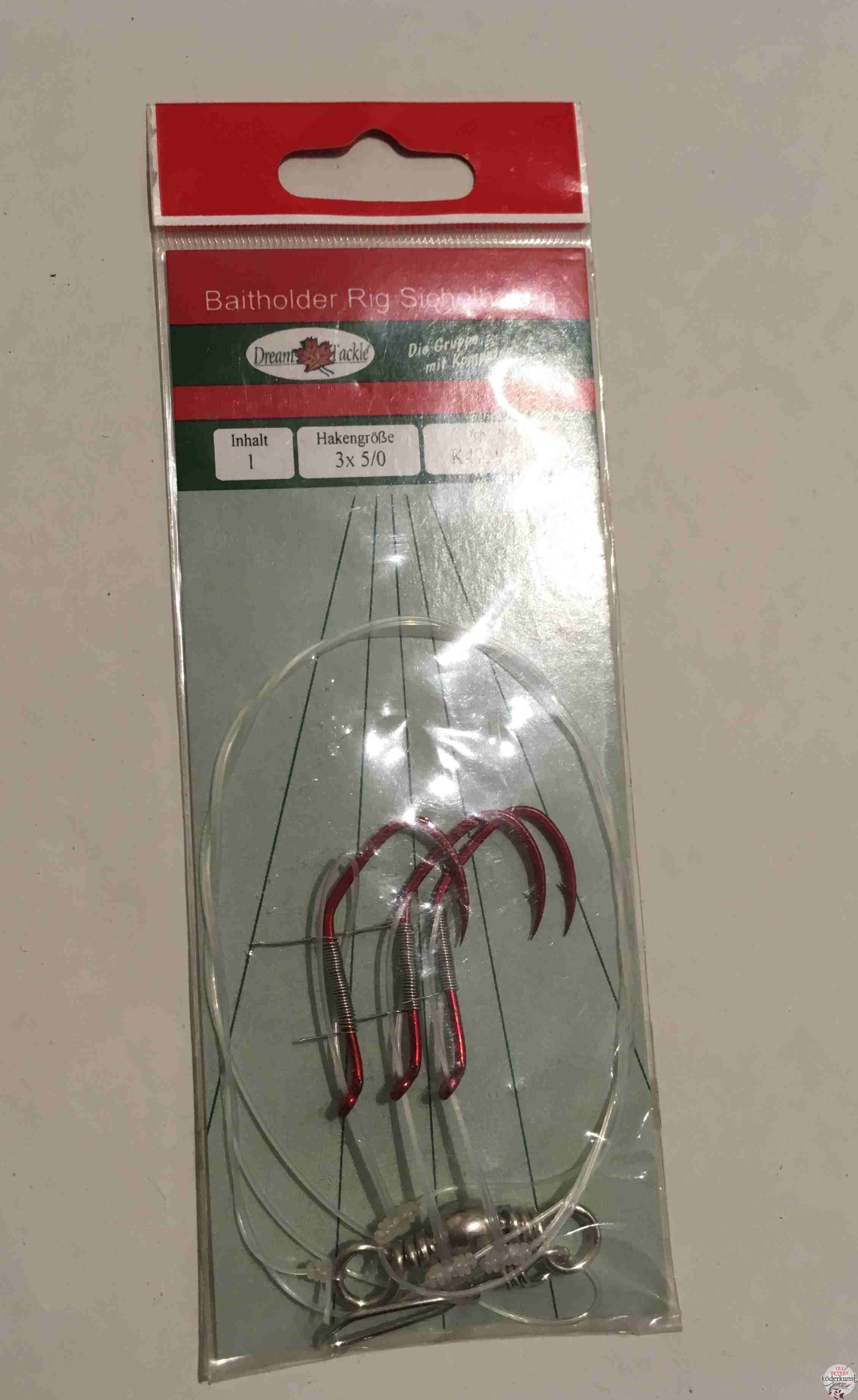 Dream Tackle - Baitholder Rig Sichelhaken 5/0