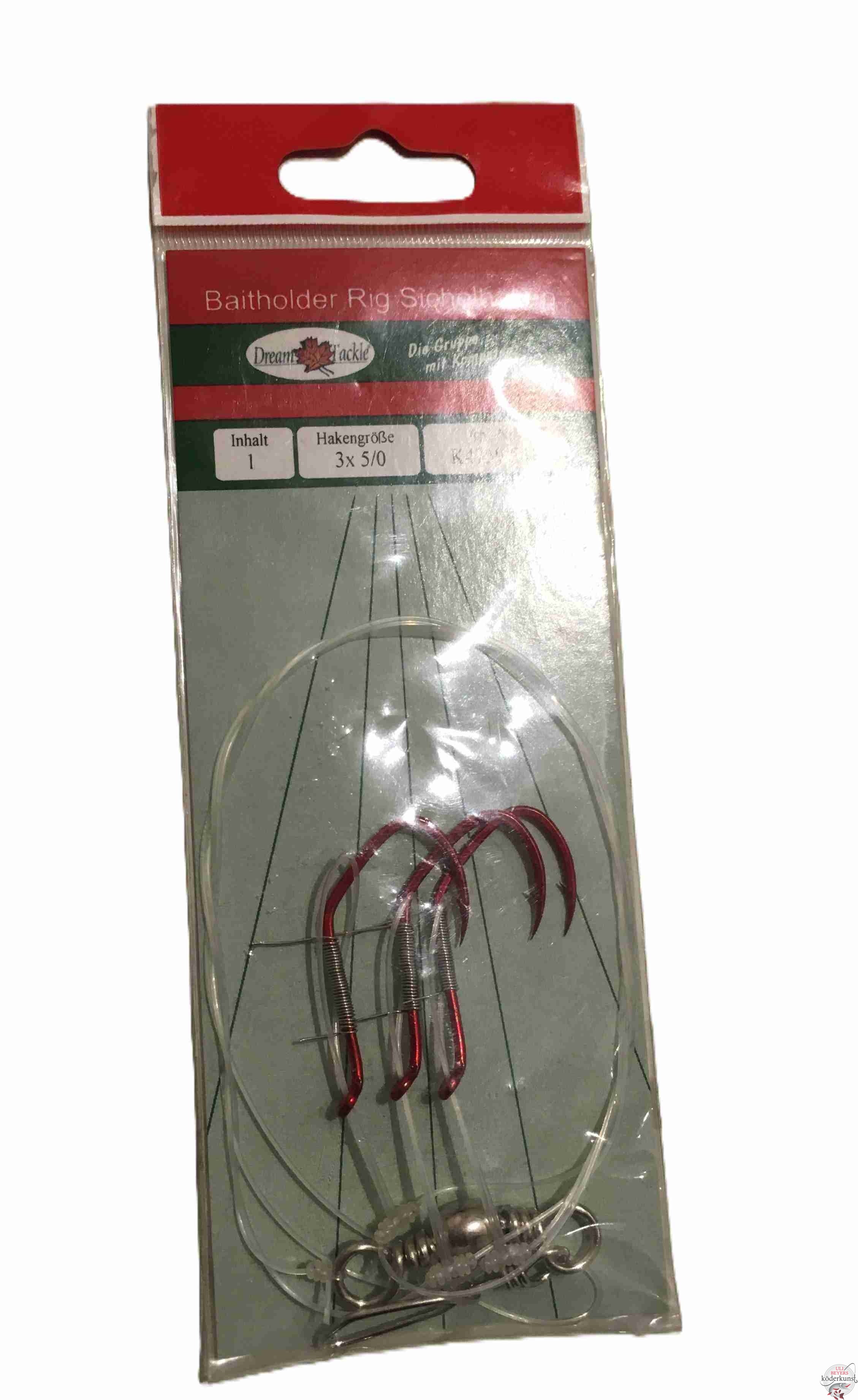 Dream Tackle - Baitholder Rig Sichelhaken 5/0