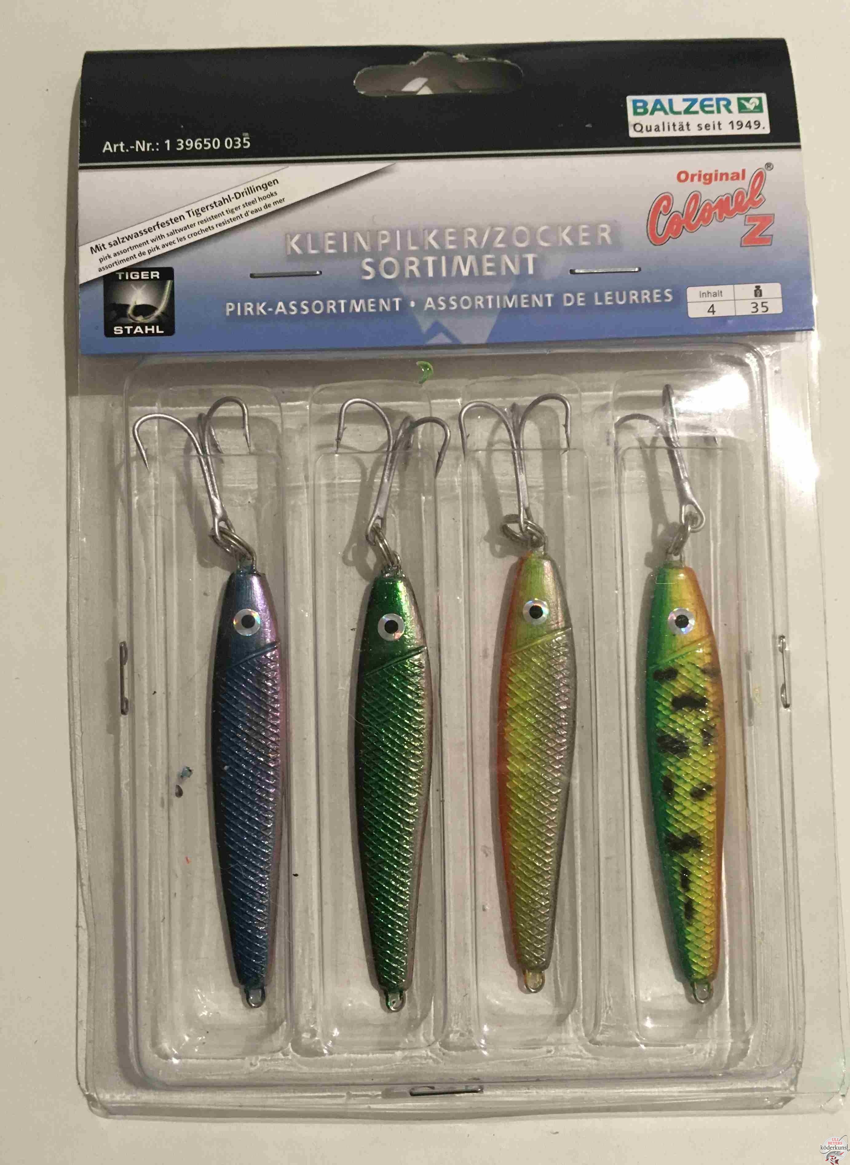 Balzer - Kleinpilker/Zocker-Sortiment - 25g