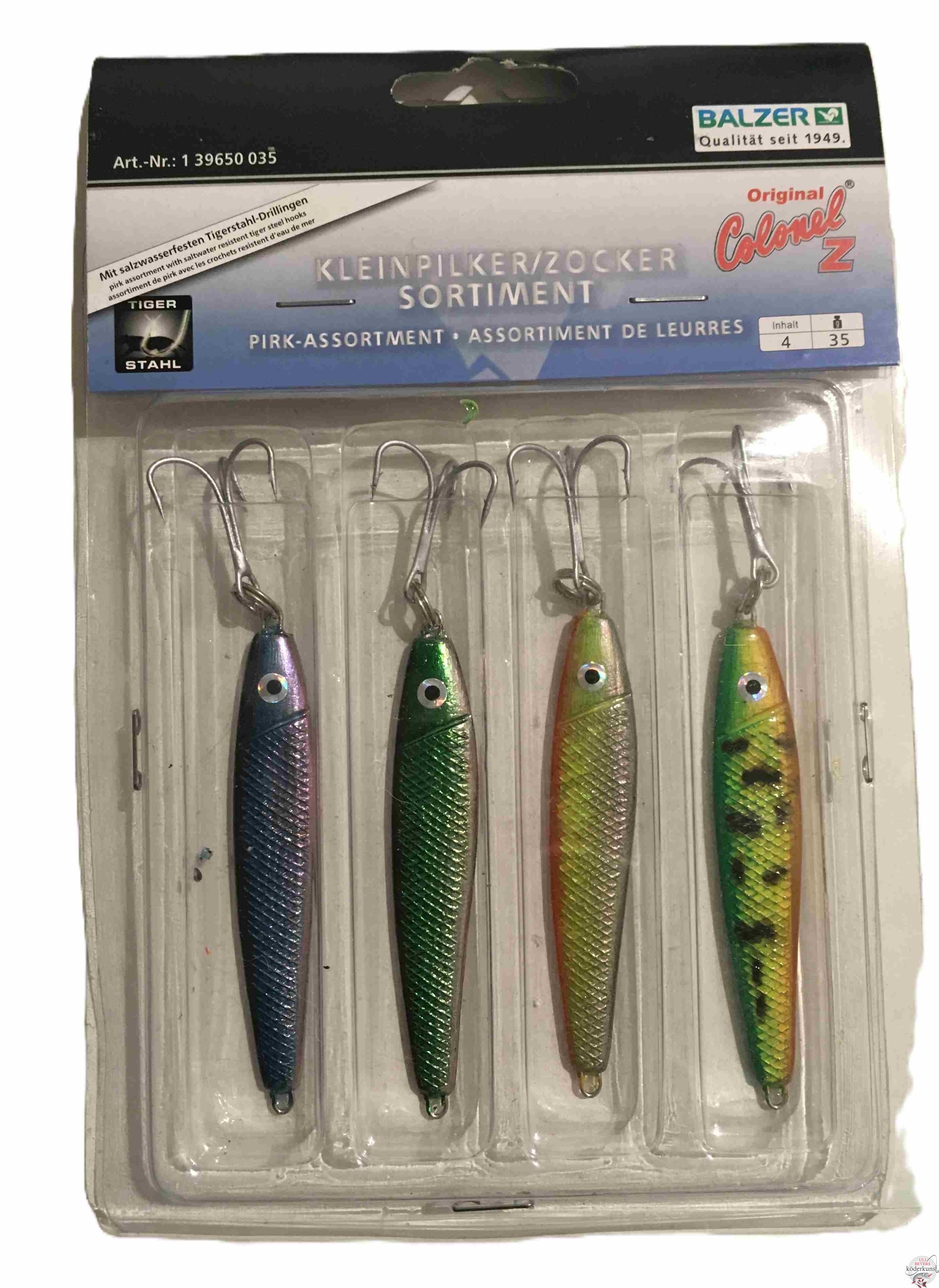 Balzer - Kleinpilker/Zocker-Sortiment - 35g