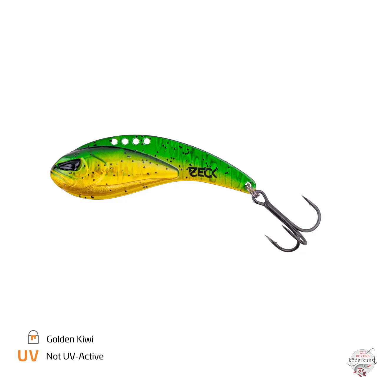 ZECK Fishing - Blade Shaker - Golden Kiwi