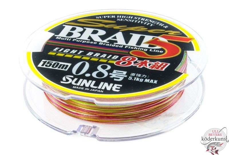 Sunline - Super Brais5 8 Braid - Multicolor - SALE!!!