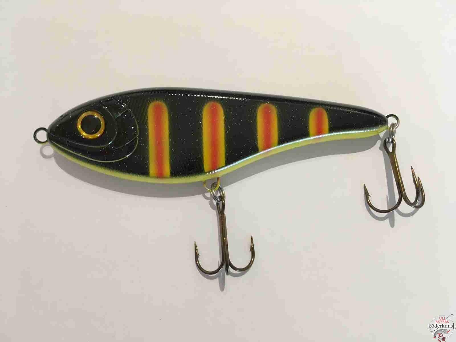 Strike Pro - Buster Jerk - C132 Black Yellow Red Stripes  