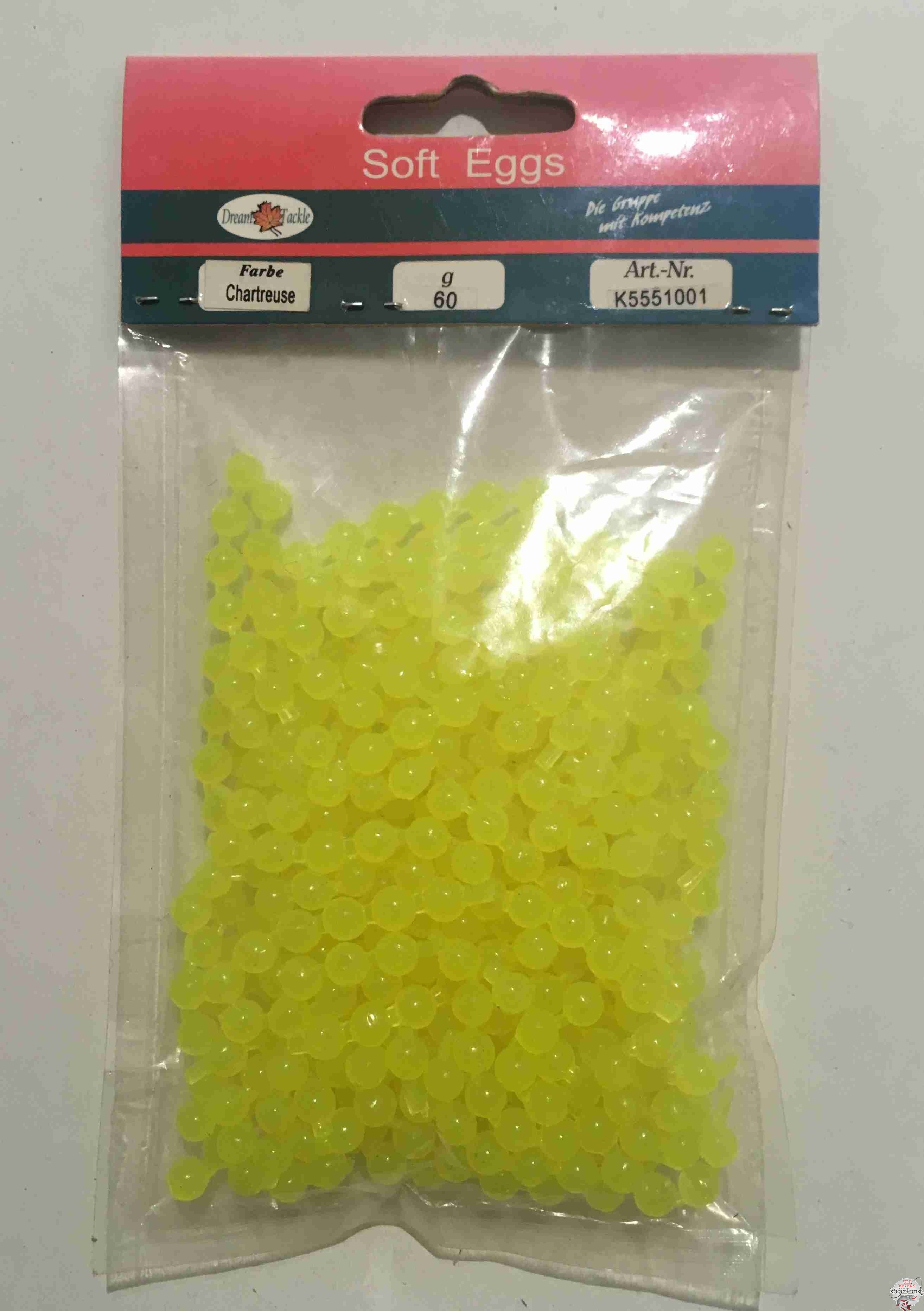 Dream Tackle - Soft Eggs - Chartreuse