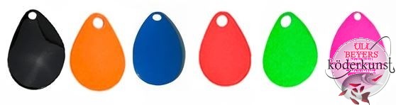 Eisele - Colorado Blades - innen vernickelt - Fluor-Blau