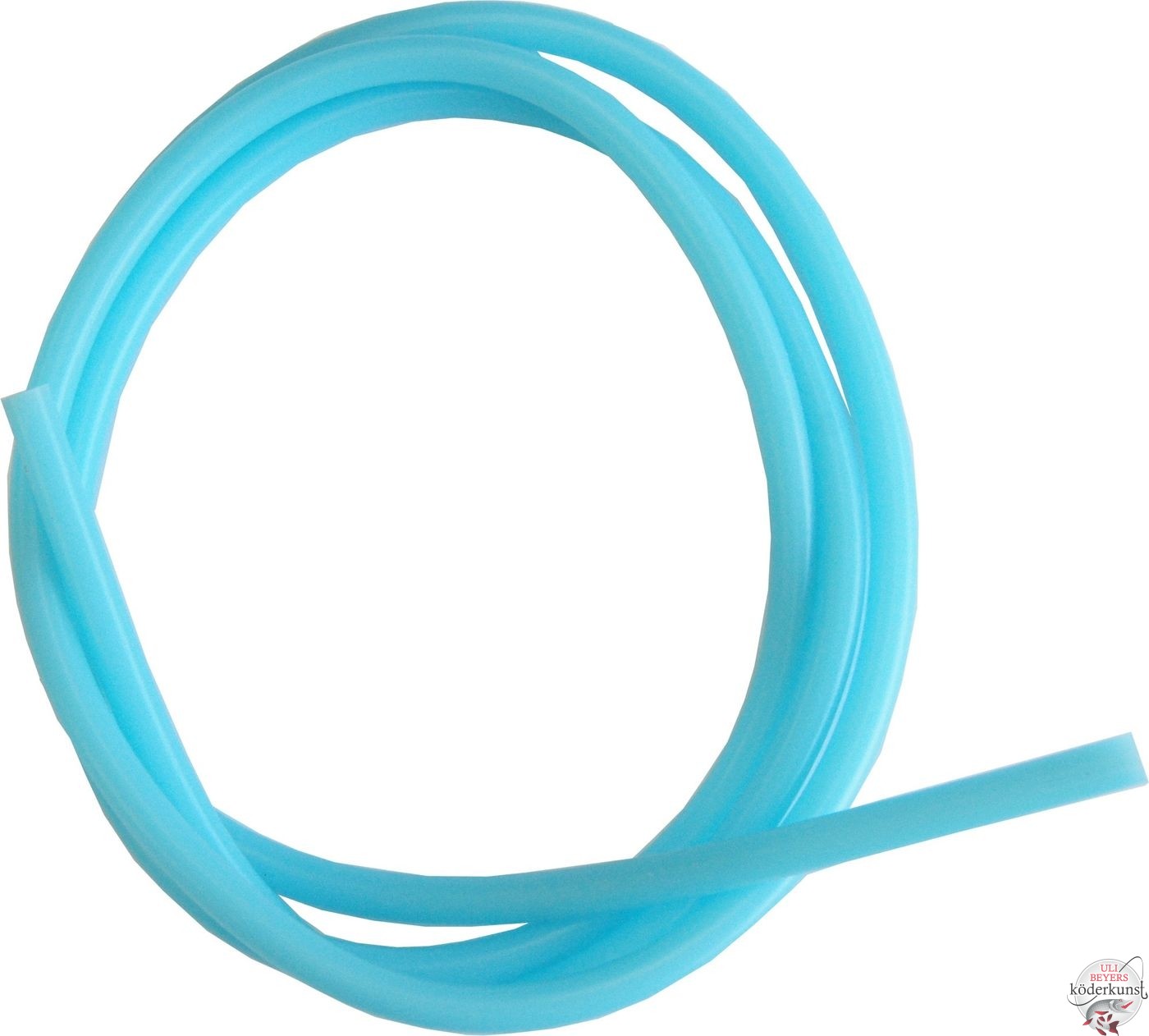 Eisele - Soft-Flour-Schlauch louminous - 3-5mm - loom blau