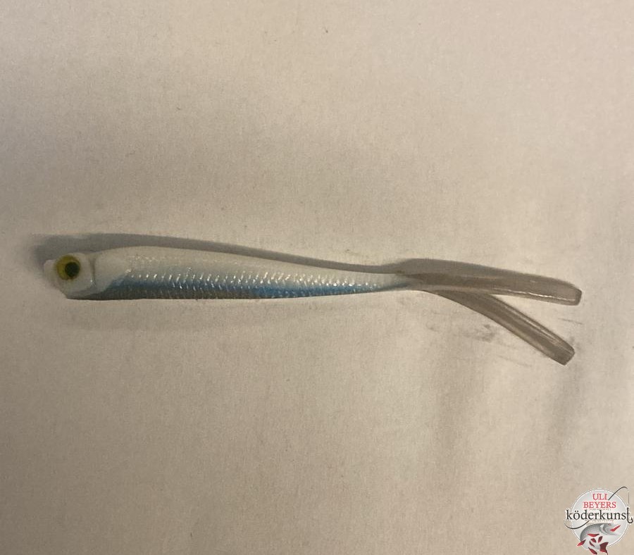 Dream Tackle - Doubletail 10cm - Blau-Weiss