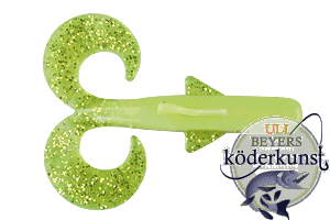 Dream Tackle - Bull-Frog - Glitter-Grün-Chartreuse - Auslaufware!!!