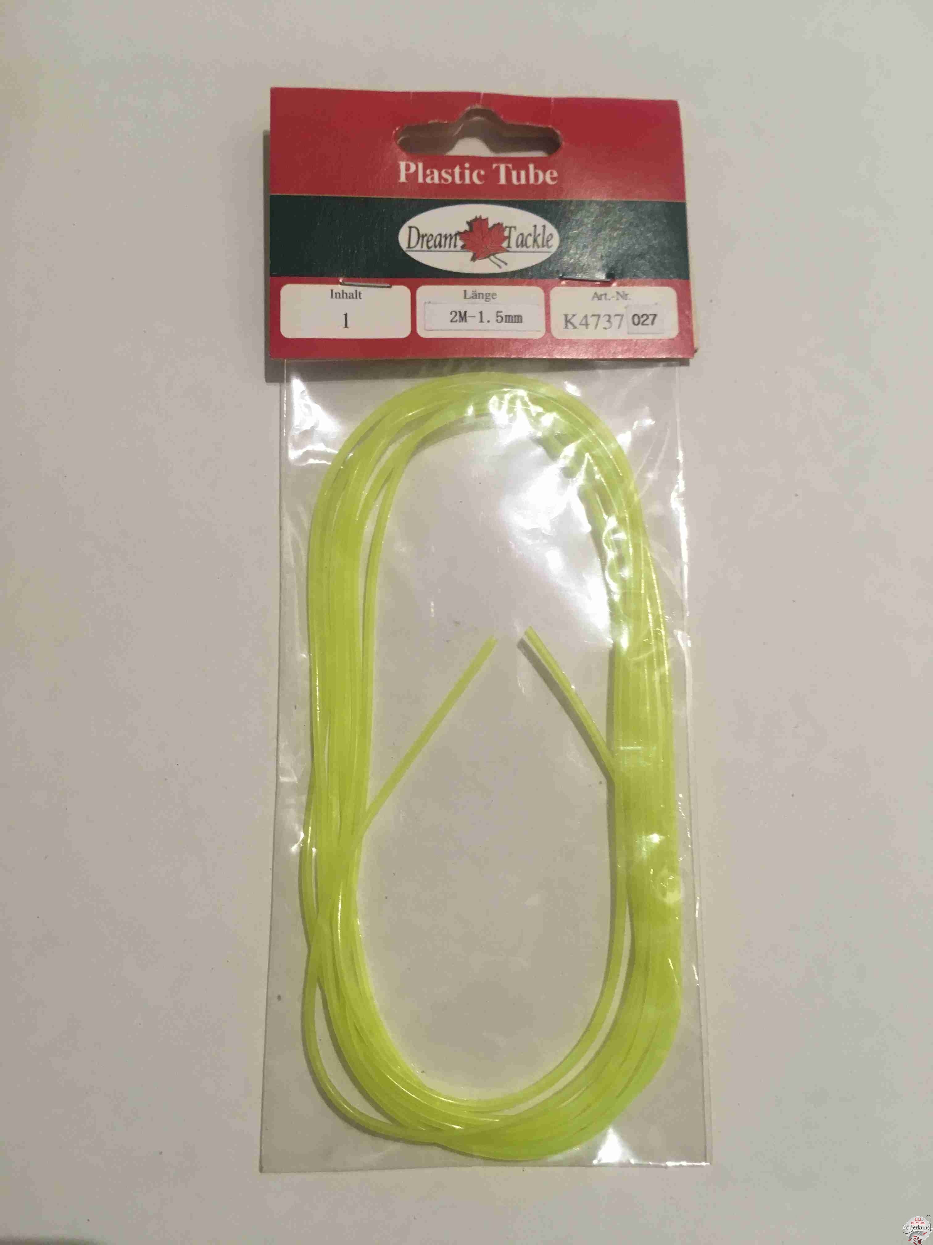 Dream Tackle - Plastic Tube 1,5mm | 2m - gelb