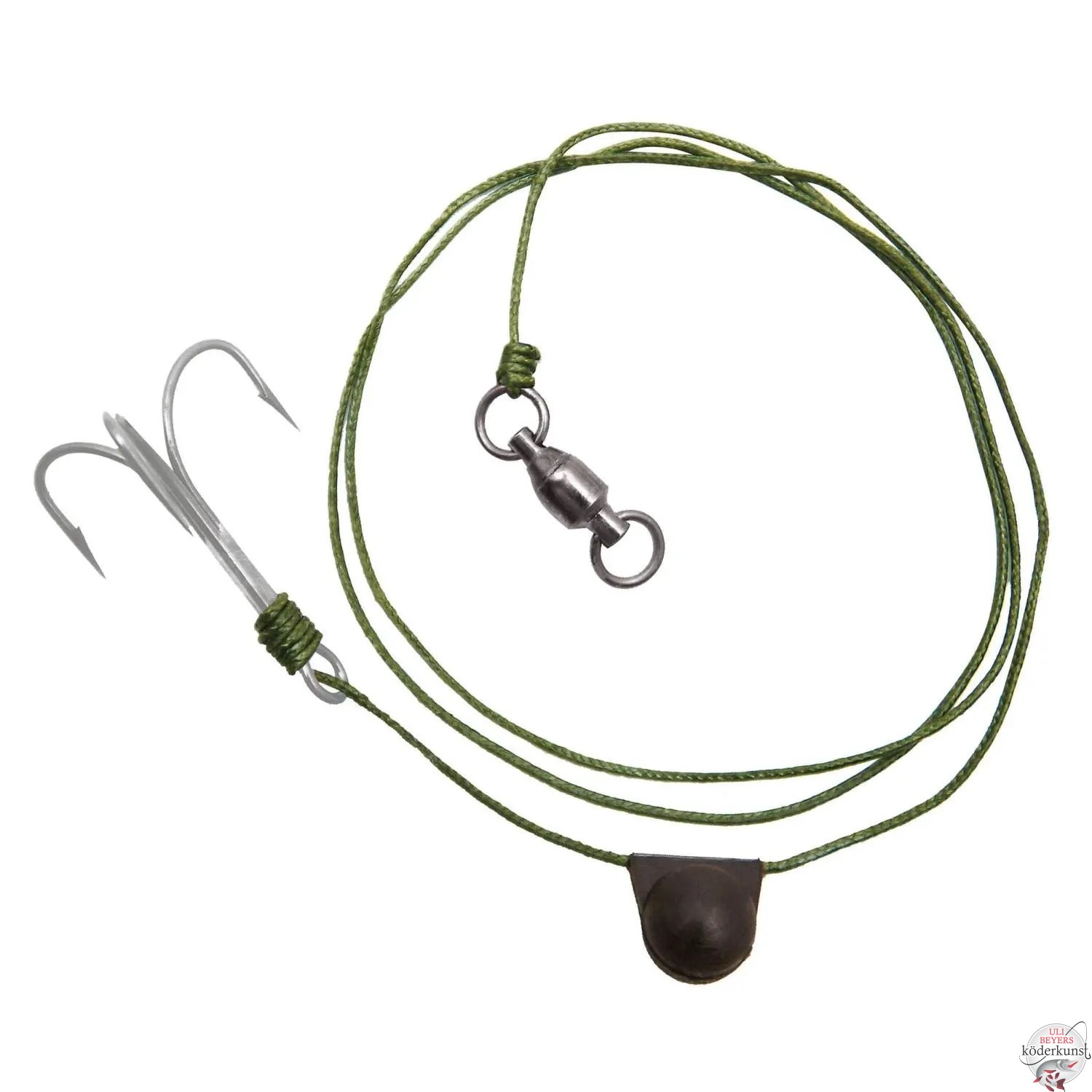 Zebco - Black Cat Treble Bait Fish Rig - Gr.2/0