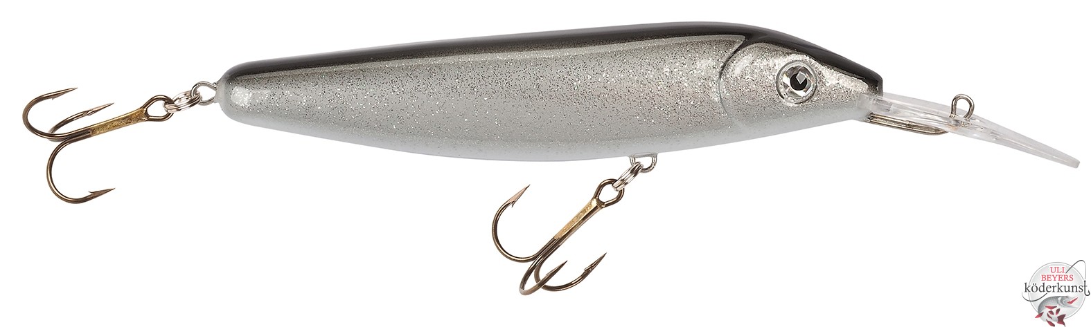 Falkfish - Spöket DD 12,5cm | 30g - Black Glitter