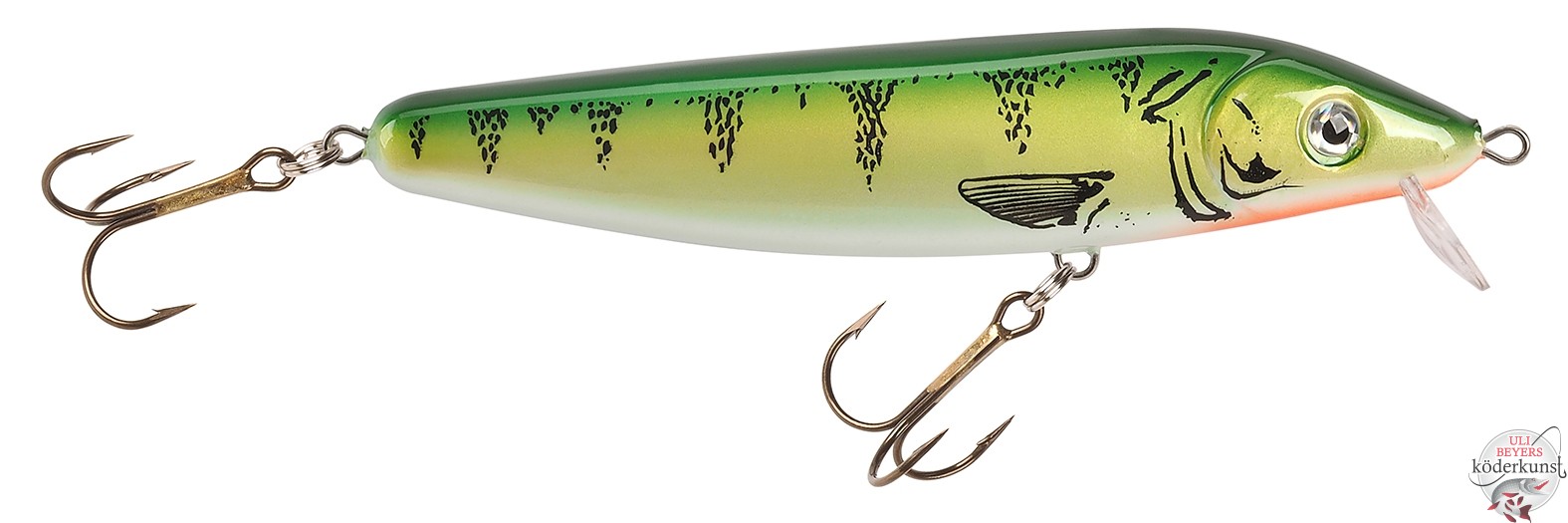 Falkfish - Spöket MR 12,5cm | 30g - Green Perch