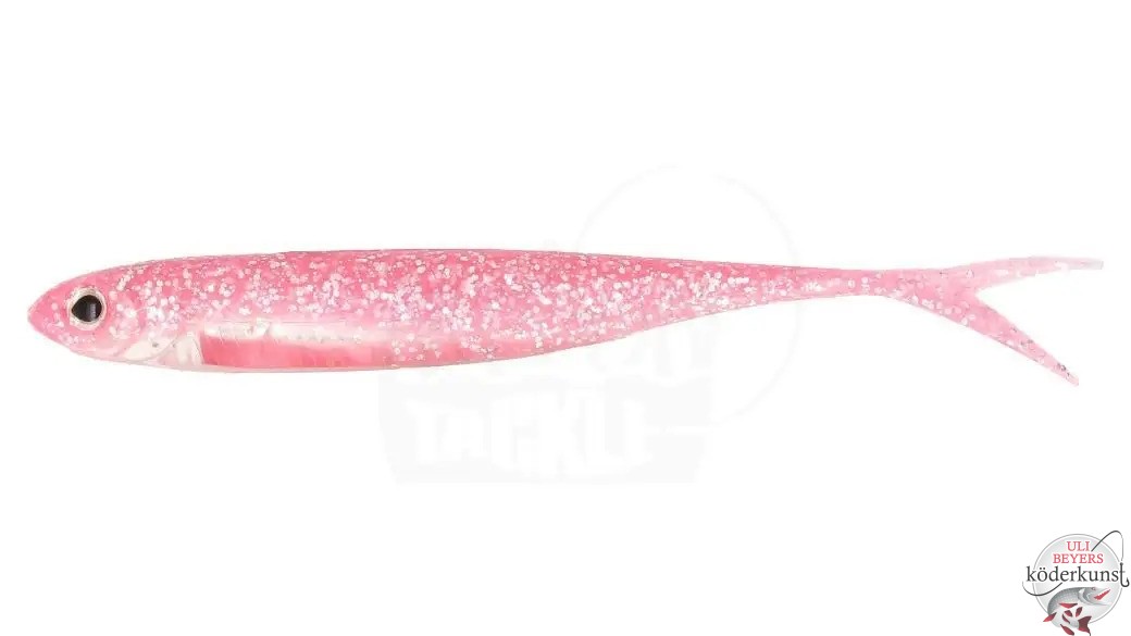 Fish Arrow - Flash J Split 5" - Glow Pink Silver