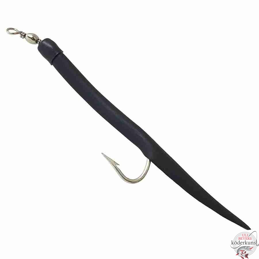 Solvkroken - Gummi-Makk Gr. 8/0 - Schwarz