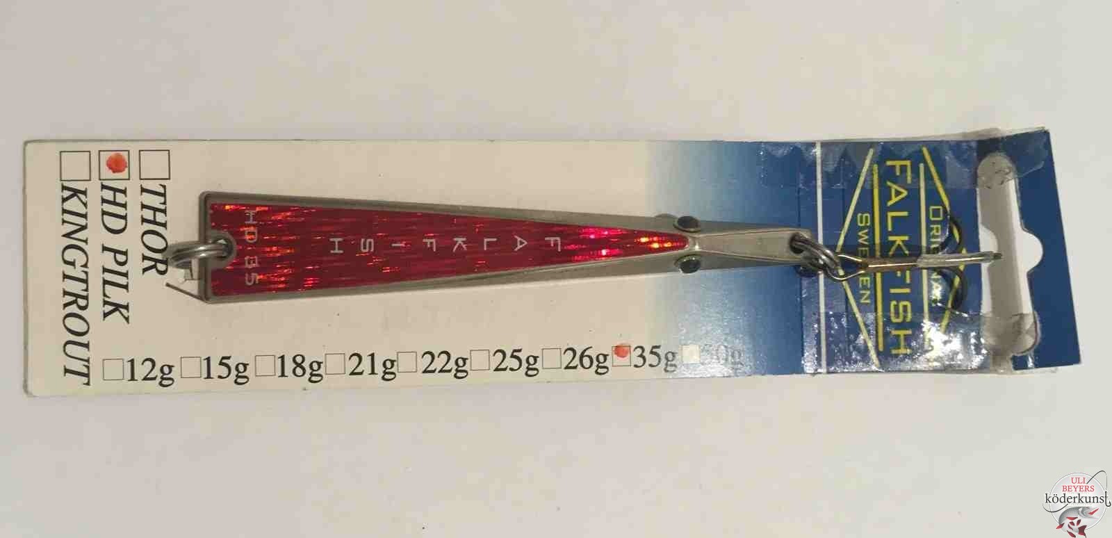 Falkfish - HD Pilker -160 Red Prism 