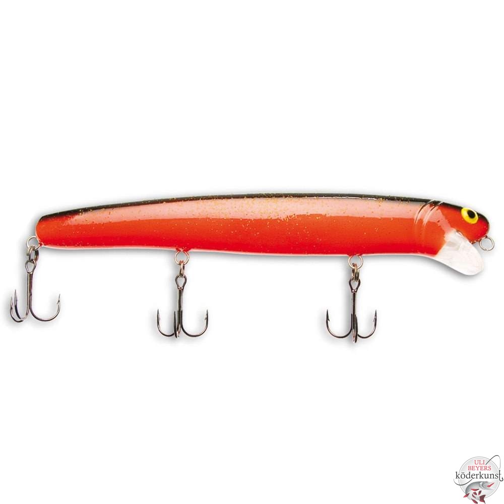 Westin Jätte 17cm 40g Shallow Runner - Hot Red Black