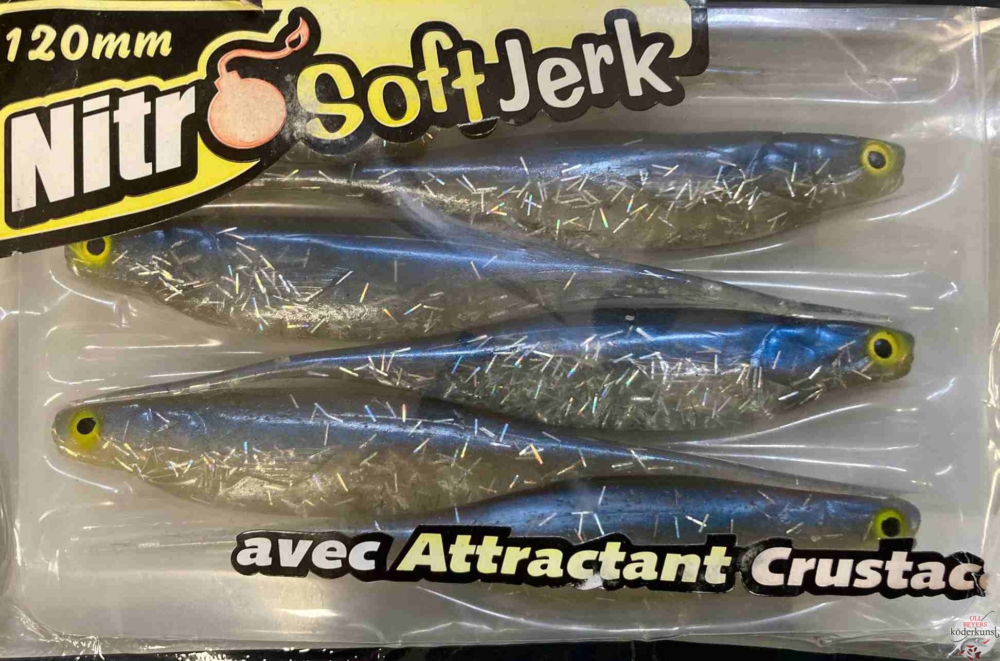 Illex - Nitro Soft Jerk 12cm - Purple Rain