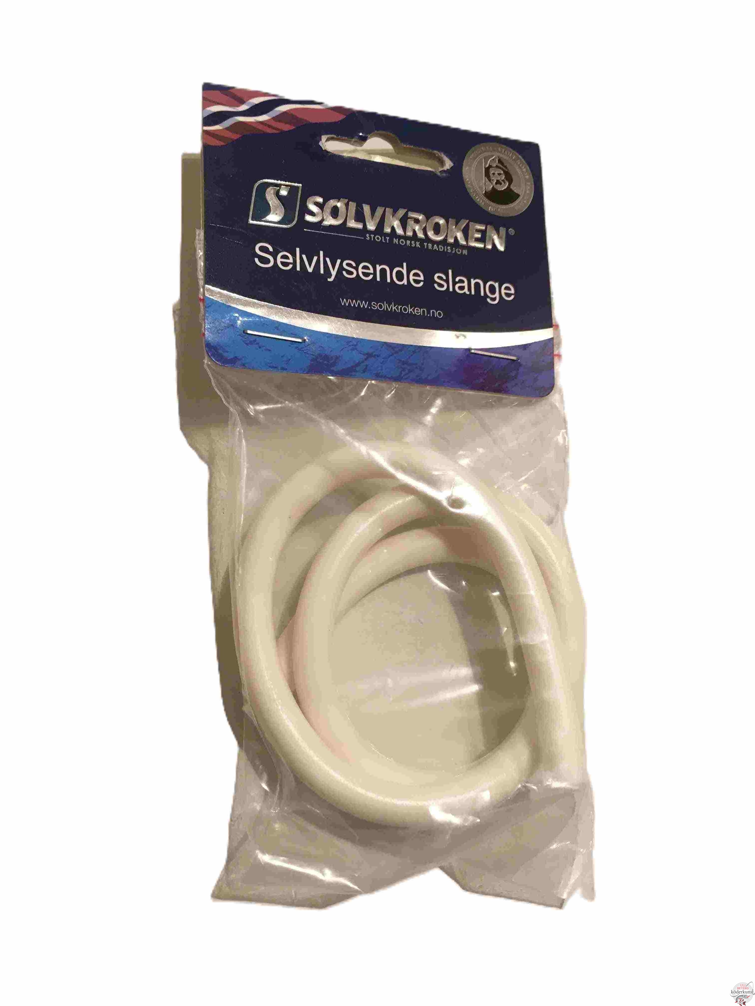 Solvkroken - Selbstleuchtender Schlauch 8,0mm | 0,50m - weiss