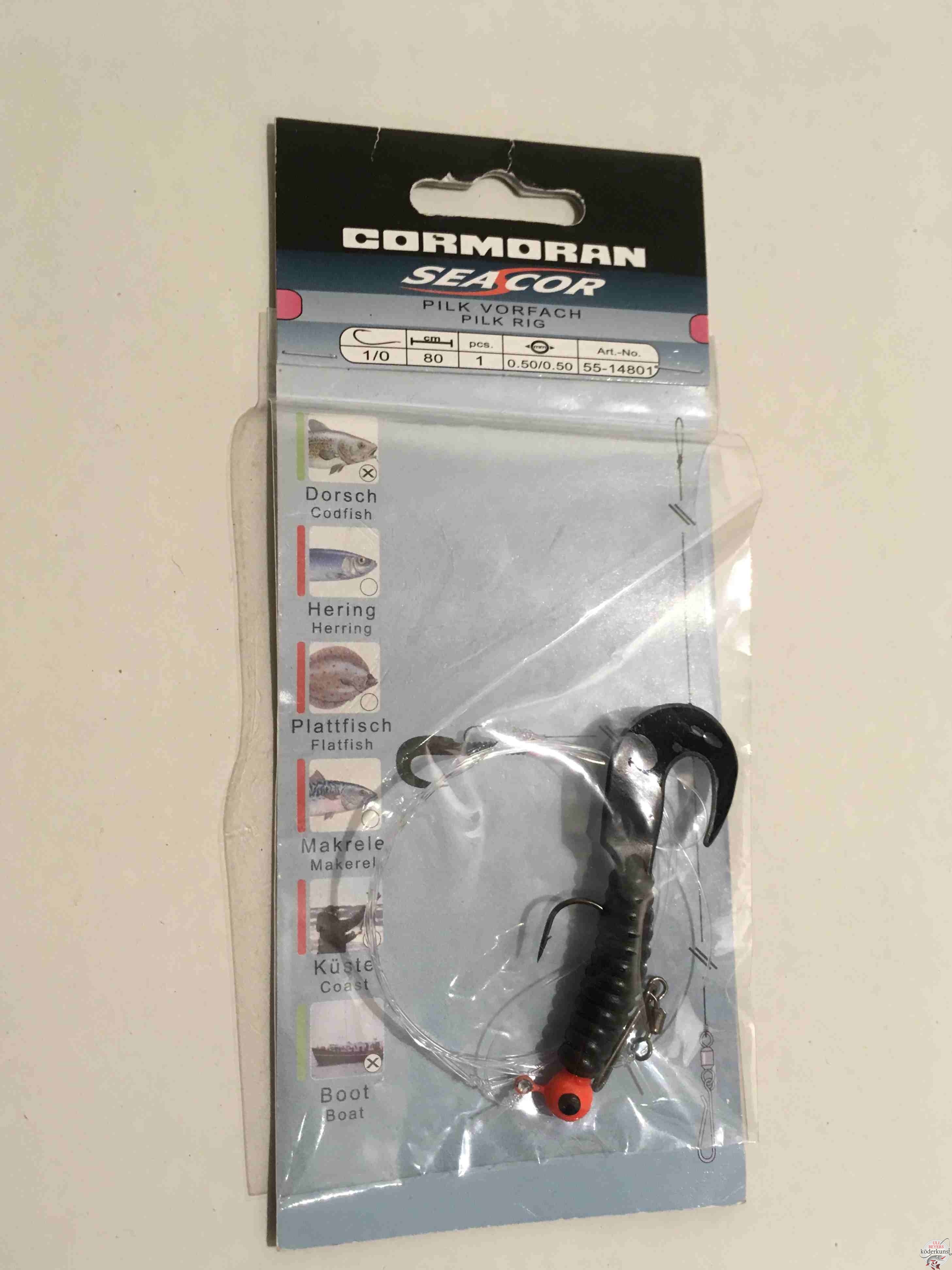 Cormoran - Seacor Pilkvorfach - schwarz 