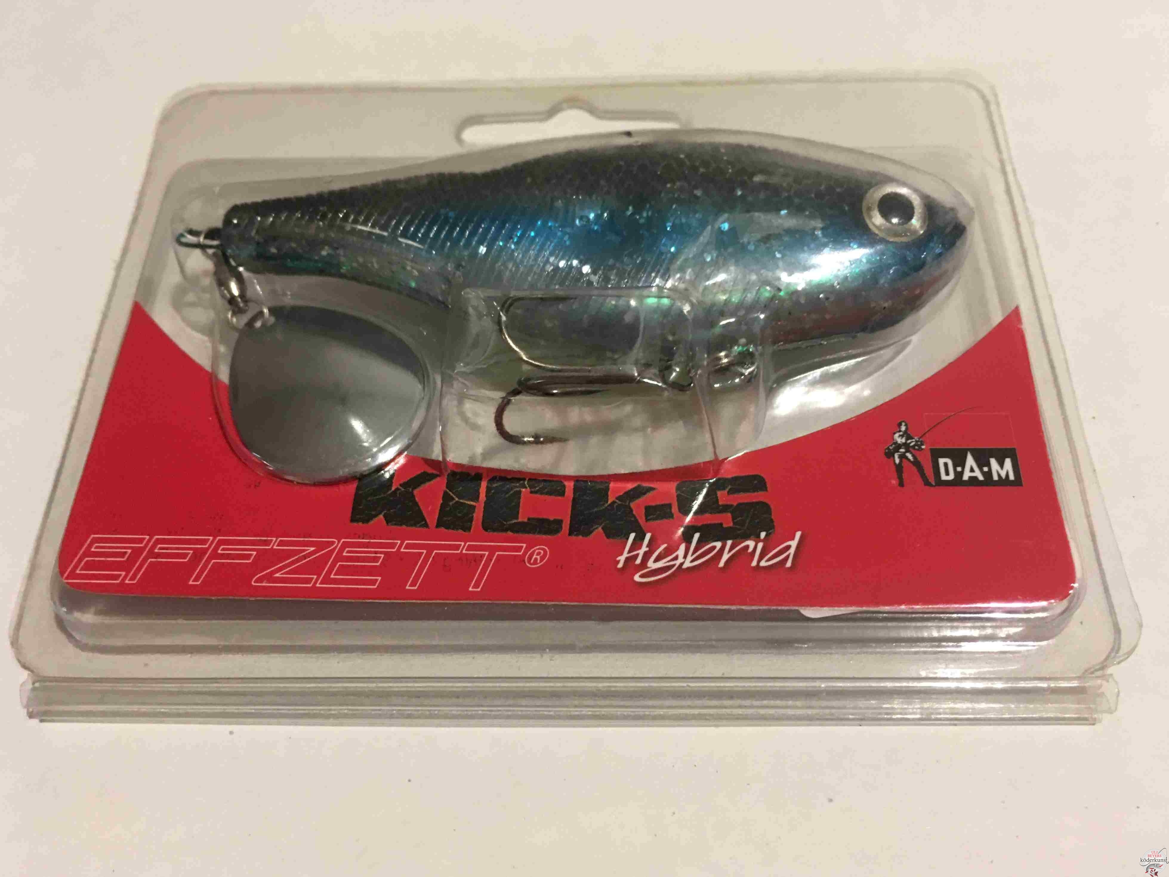 DAM - Effzett Kick-S Hybrid 9cm/40g - Natural Minnow