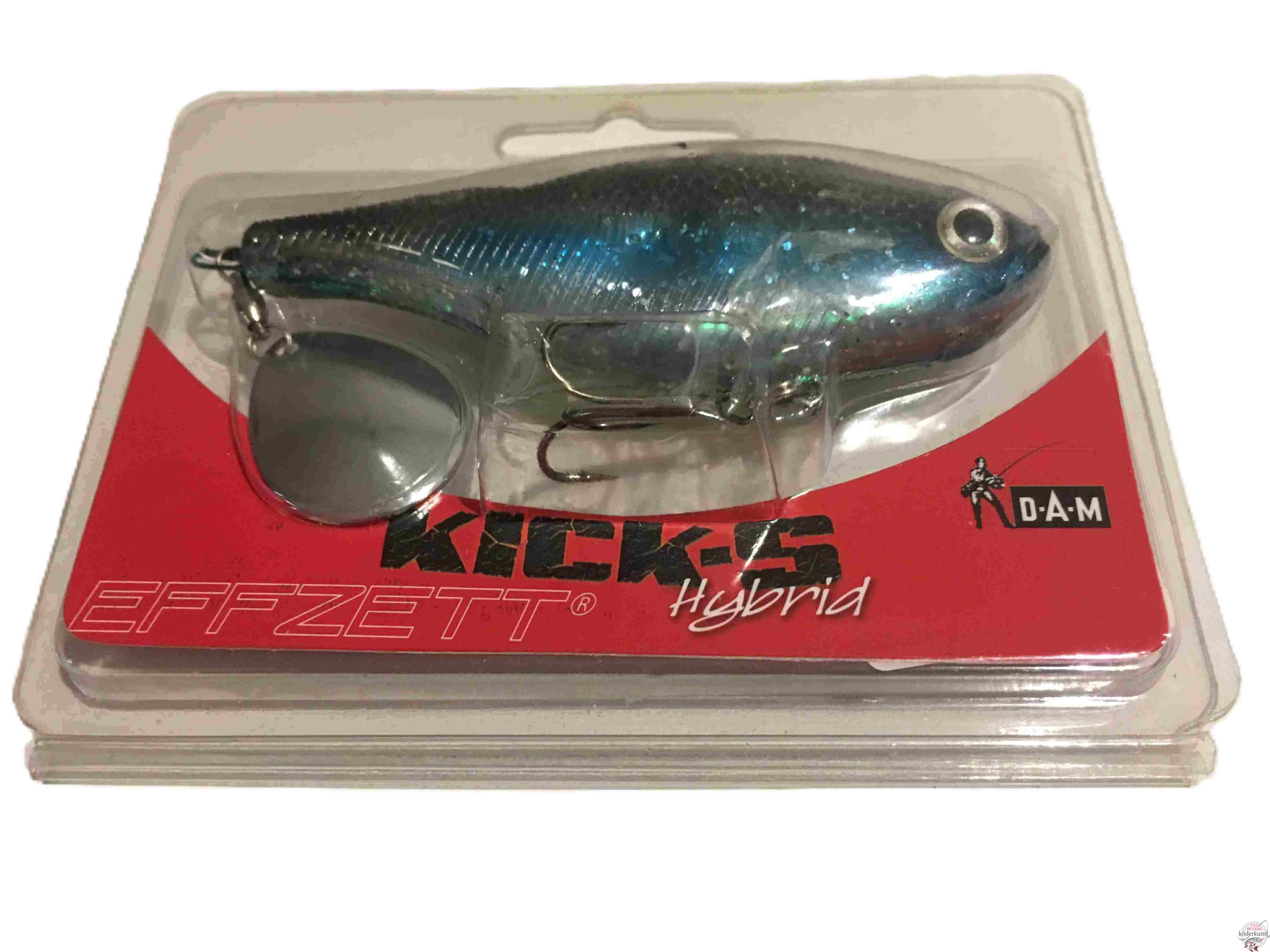 DAM - Effzett Kick-S Hybrid 9cm/40g - Natural Minnow