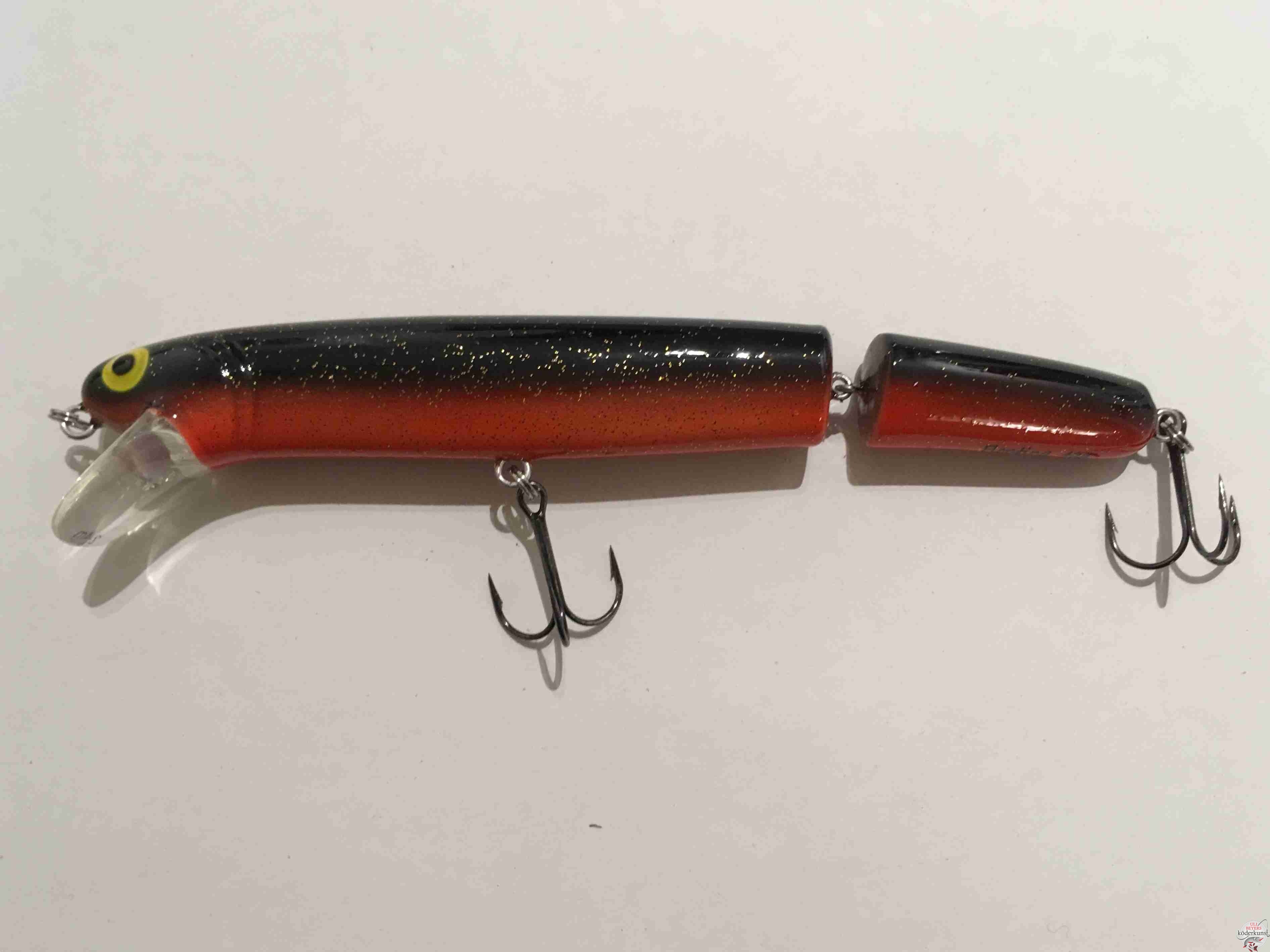 Westin Jätte 17cm 42g Jointed - Hot Red Black