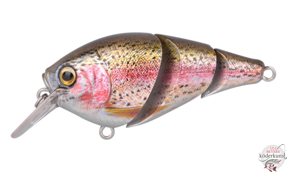 Spro - Ikiru Tri-Crank 65F - Rainbow Trout 