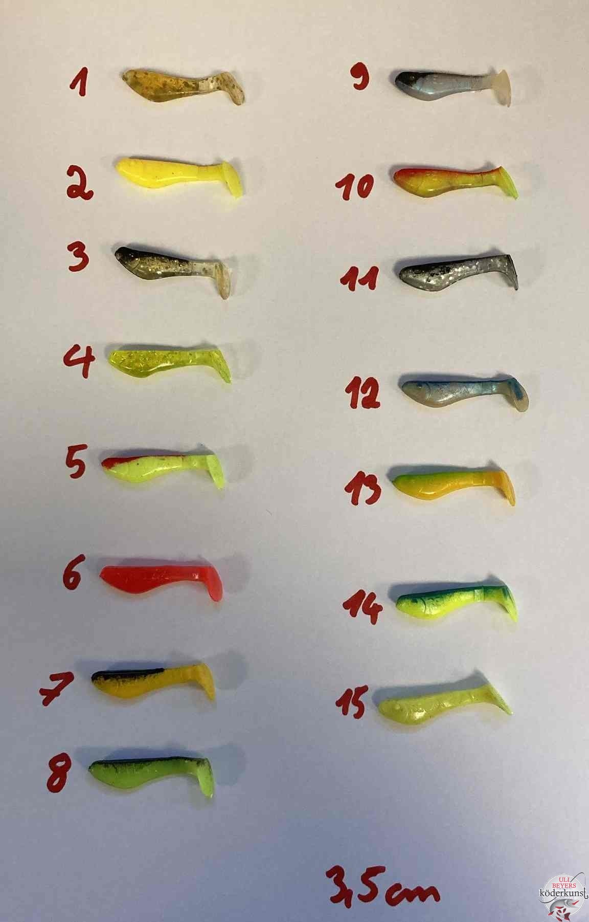 ShadXperts - Kopyto Classic 3,5cm - No.1 - No.15