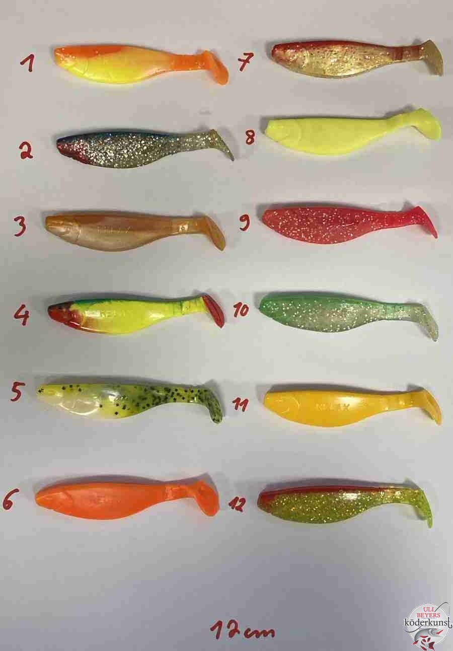 ShadXperts - Kopyto River 12cm - No.1 - No.12