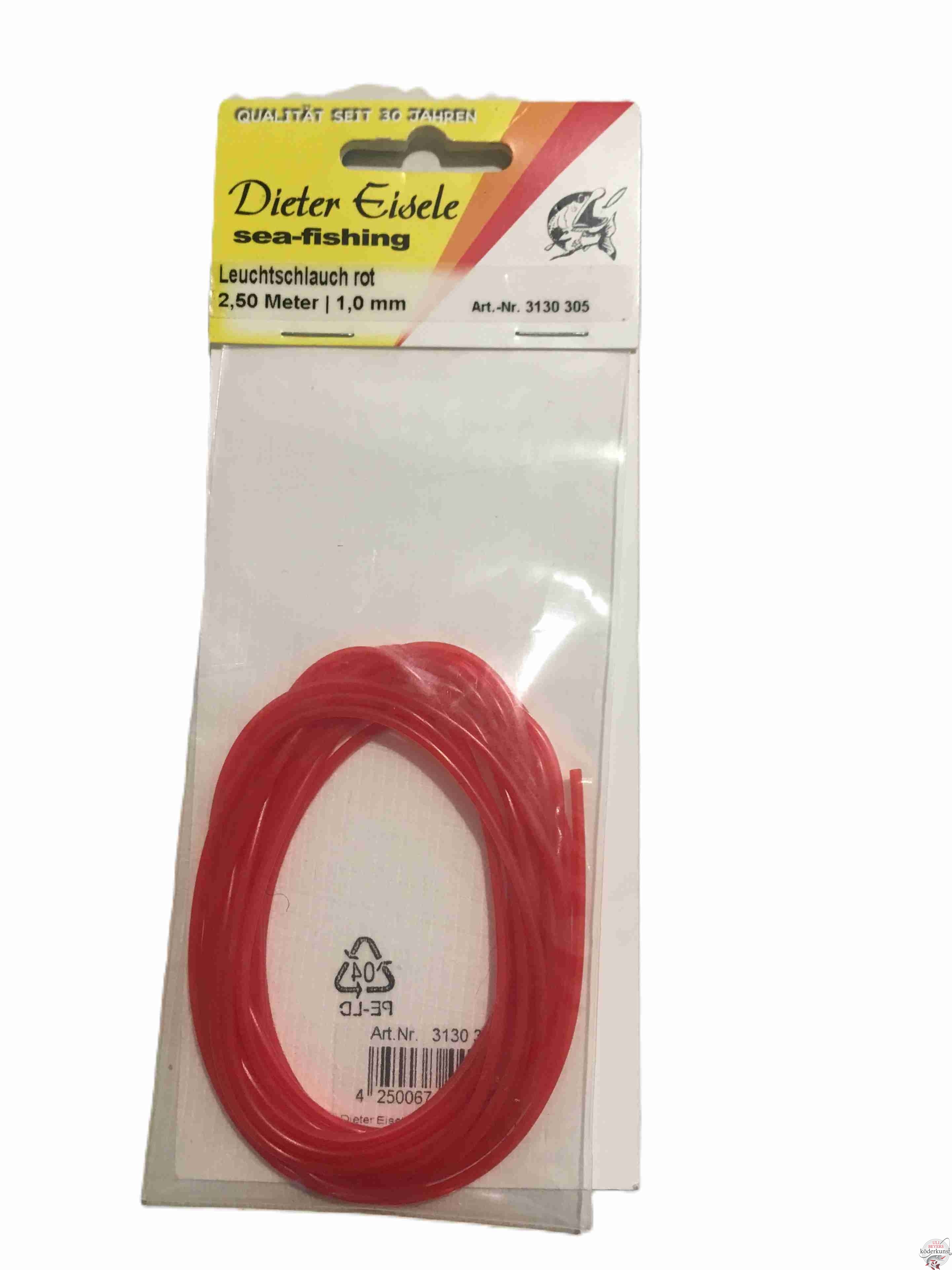 Eisele - Leuchtschlauch 1,0mm | 2,50m - rot