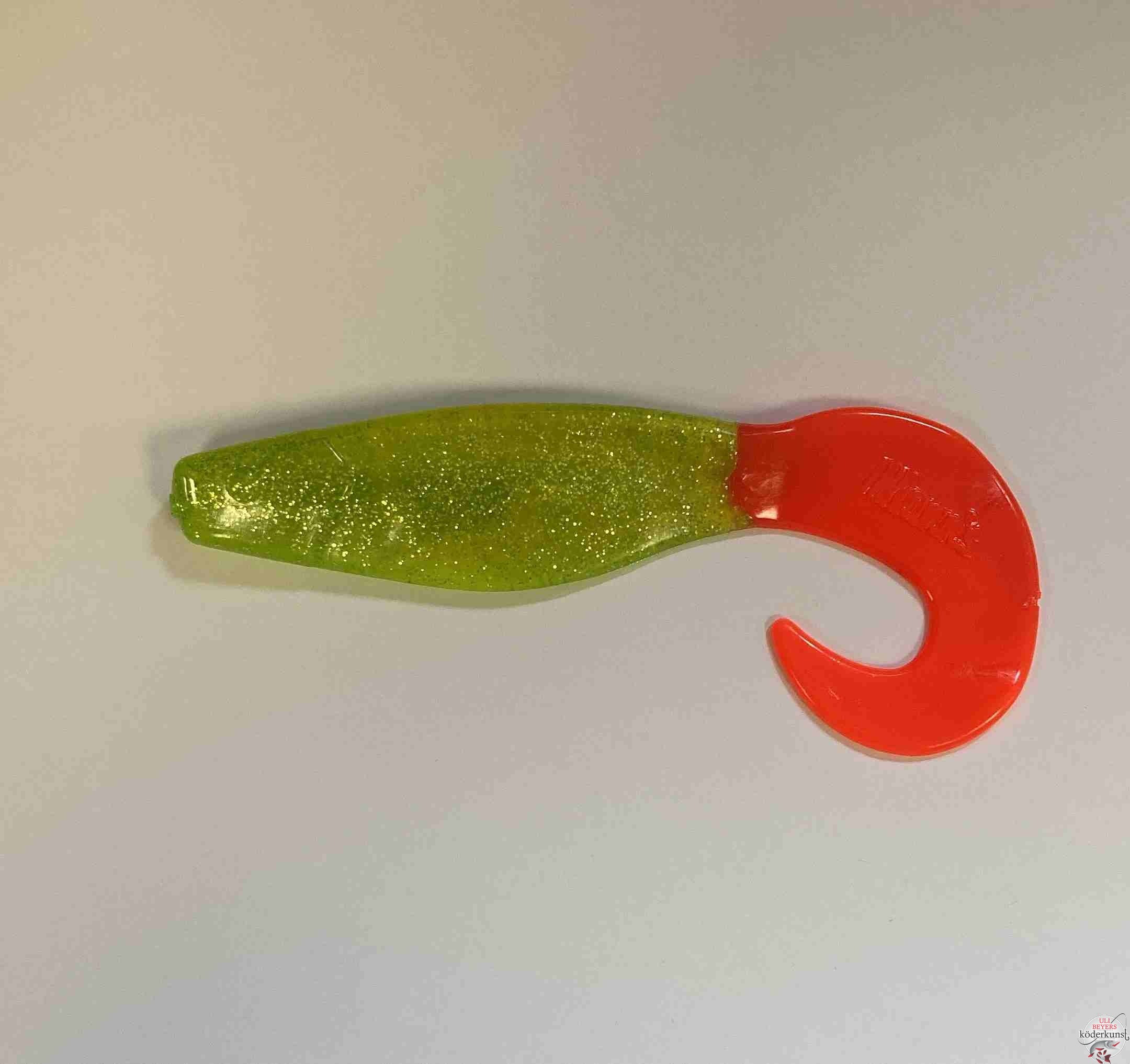 Mann's - Action Shad 18cm - Chartreuse Firetail 