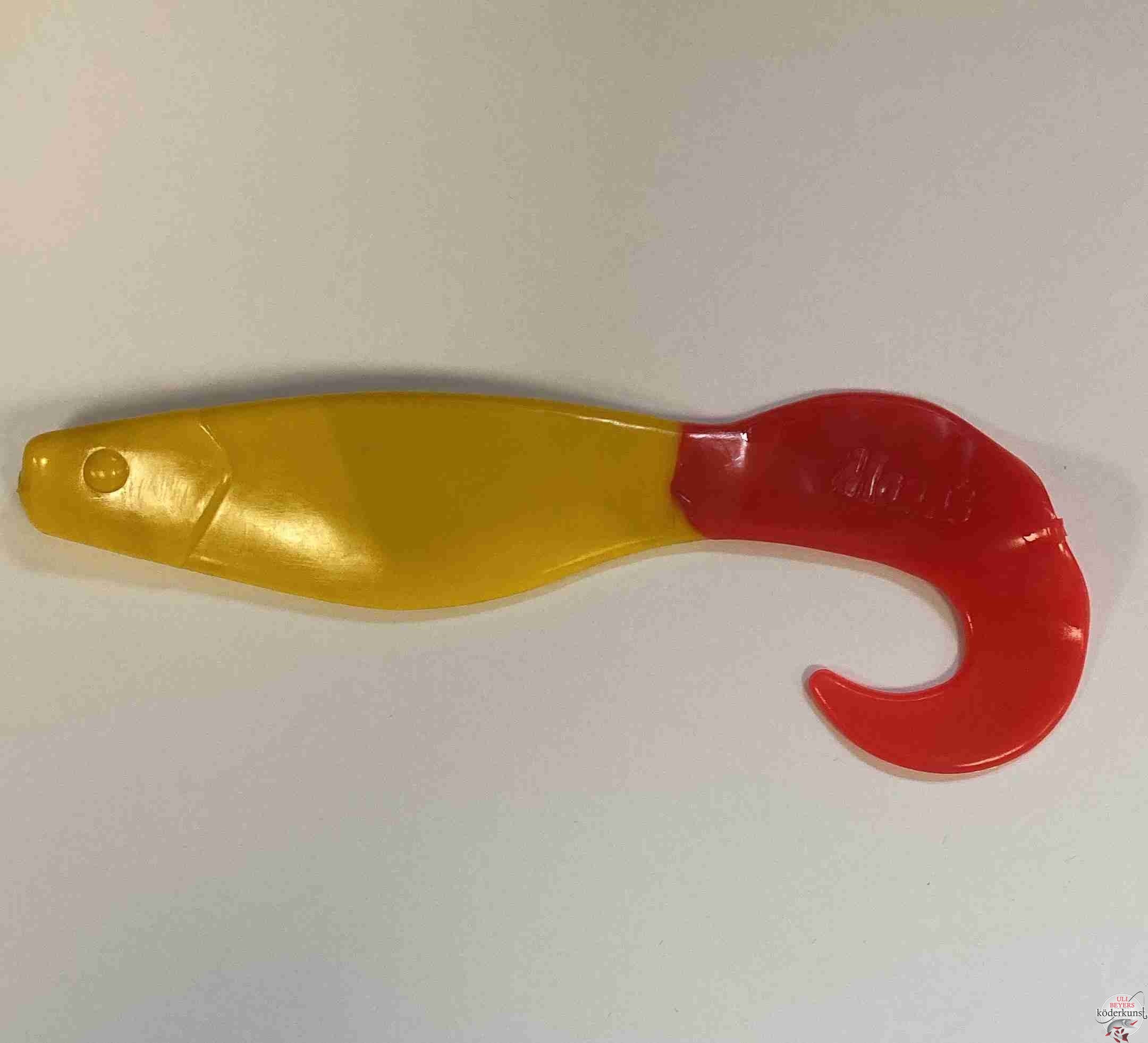 Mann's - Action Shad 18cm - Yellow Firetail 