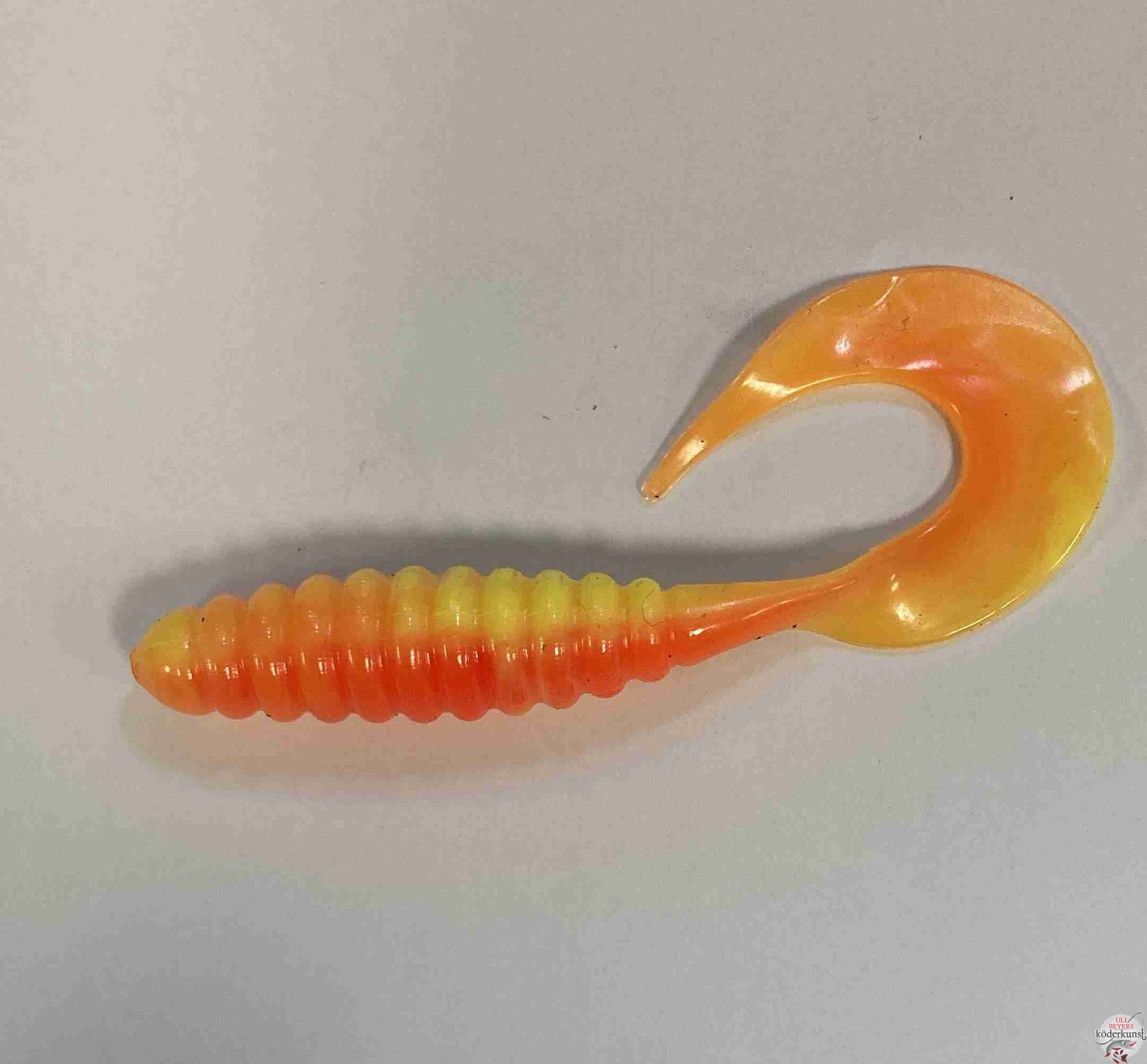 Mann's - Twister - Hot Yellow 10cm 