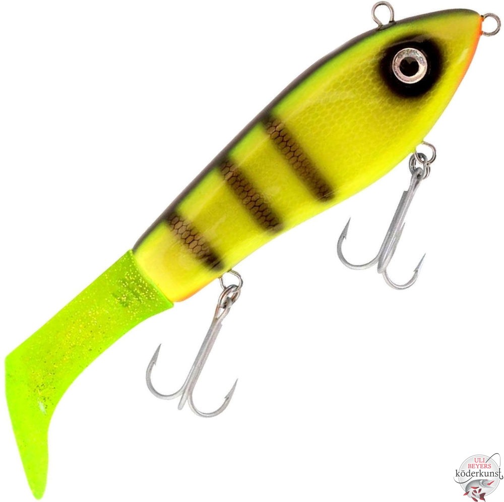 Abu - Svartzonker McHybrid Small - Fluo Perch