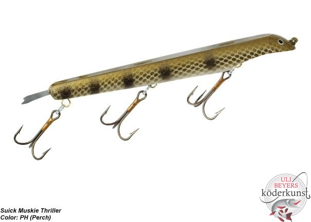 Suick Lures - Magnum Thriller (weighted) 30cm - Perch - SALE!!!