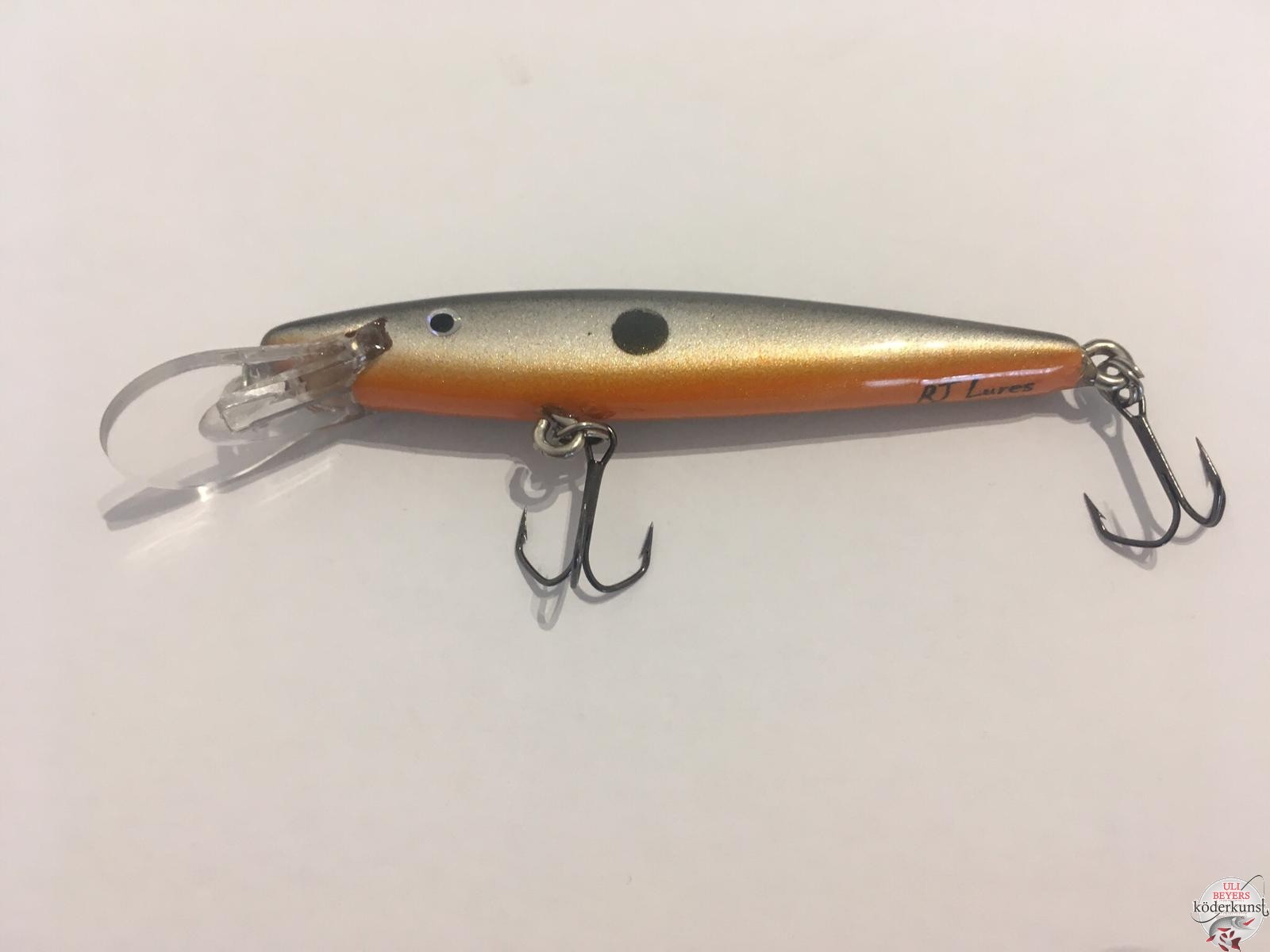 RJ Lures - M Serie - Silver Minnow 