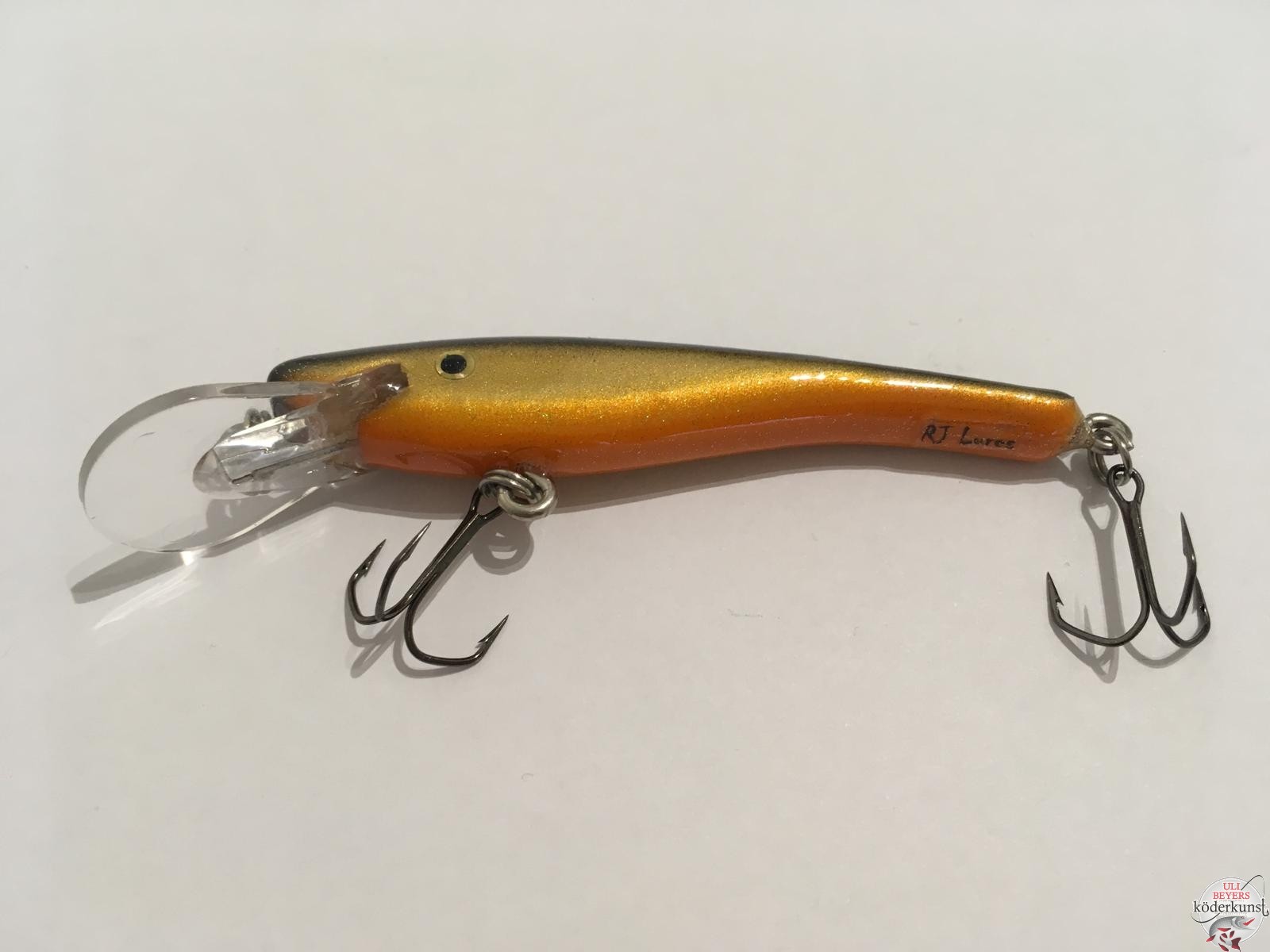 RJ Lures - R Serie - Gold Shiner 
