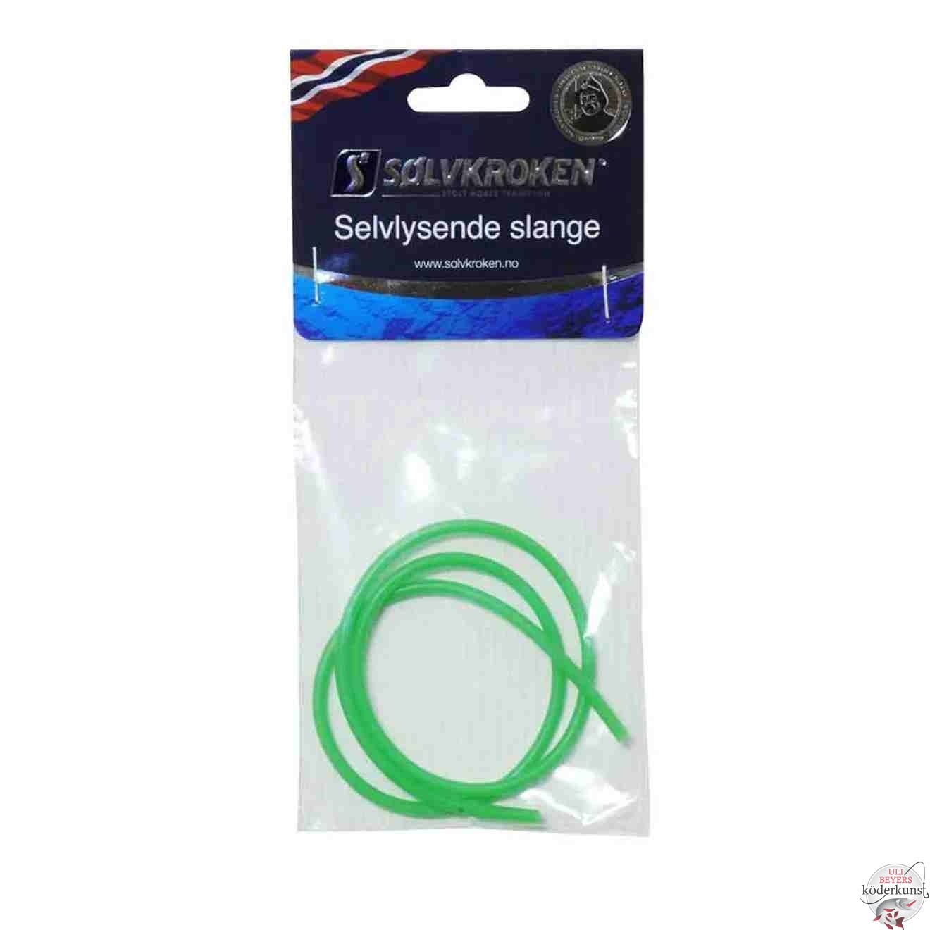 Solvkroken - Selbstleuchtender Schlauch 3,0mm | 0,50m - grün