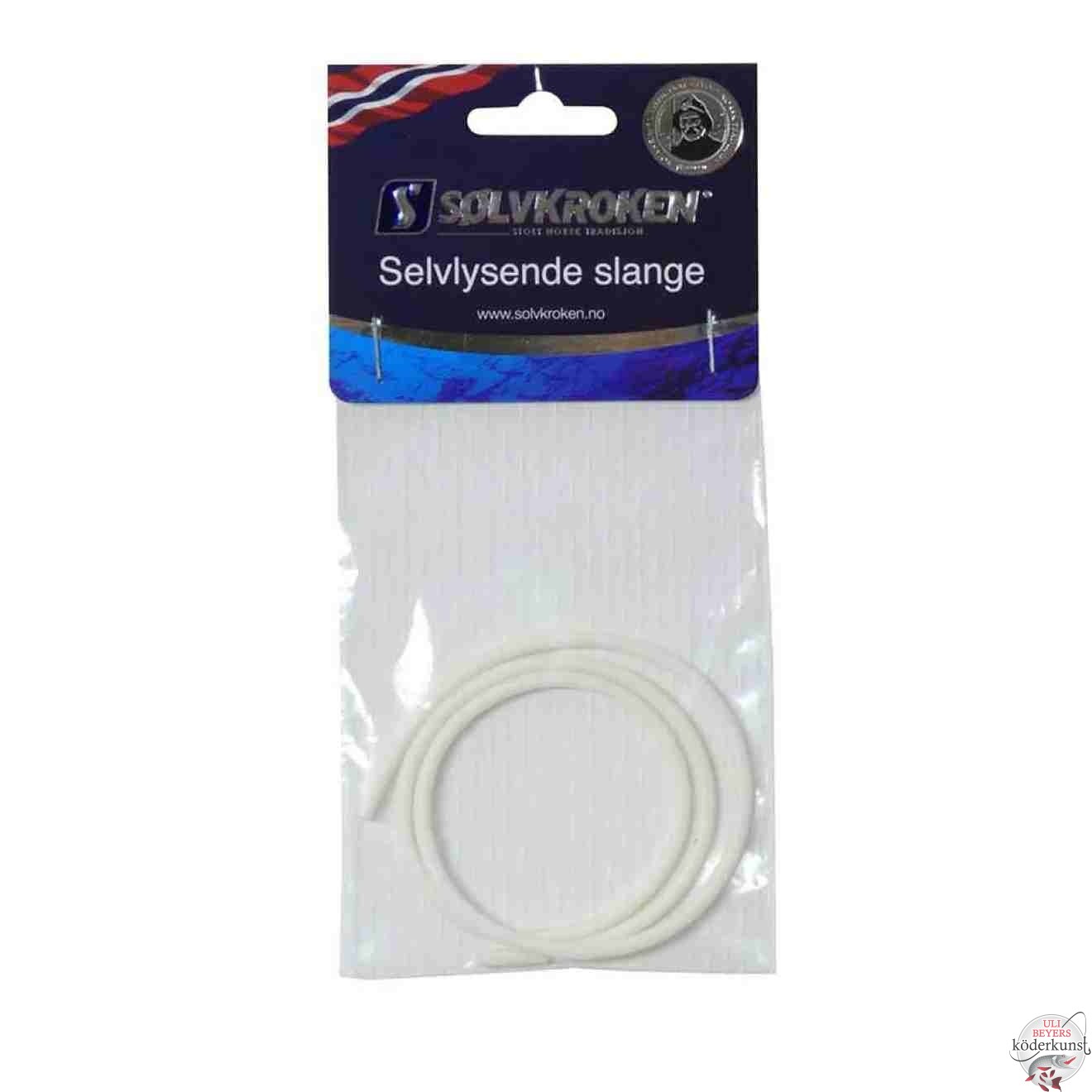 Solvkroken - Selbstleuchtender Schlauch 3,0mm | 0,50m - weiss