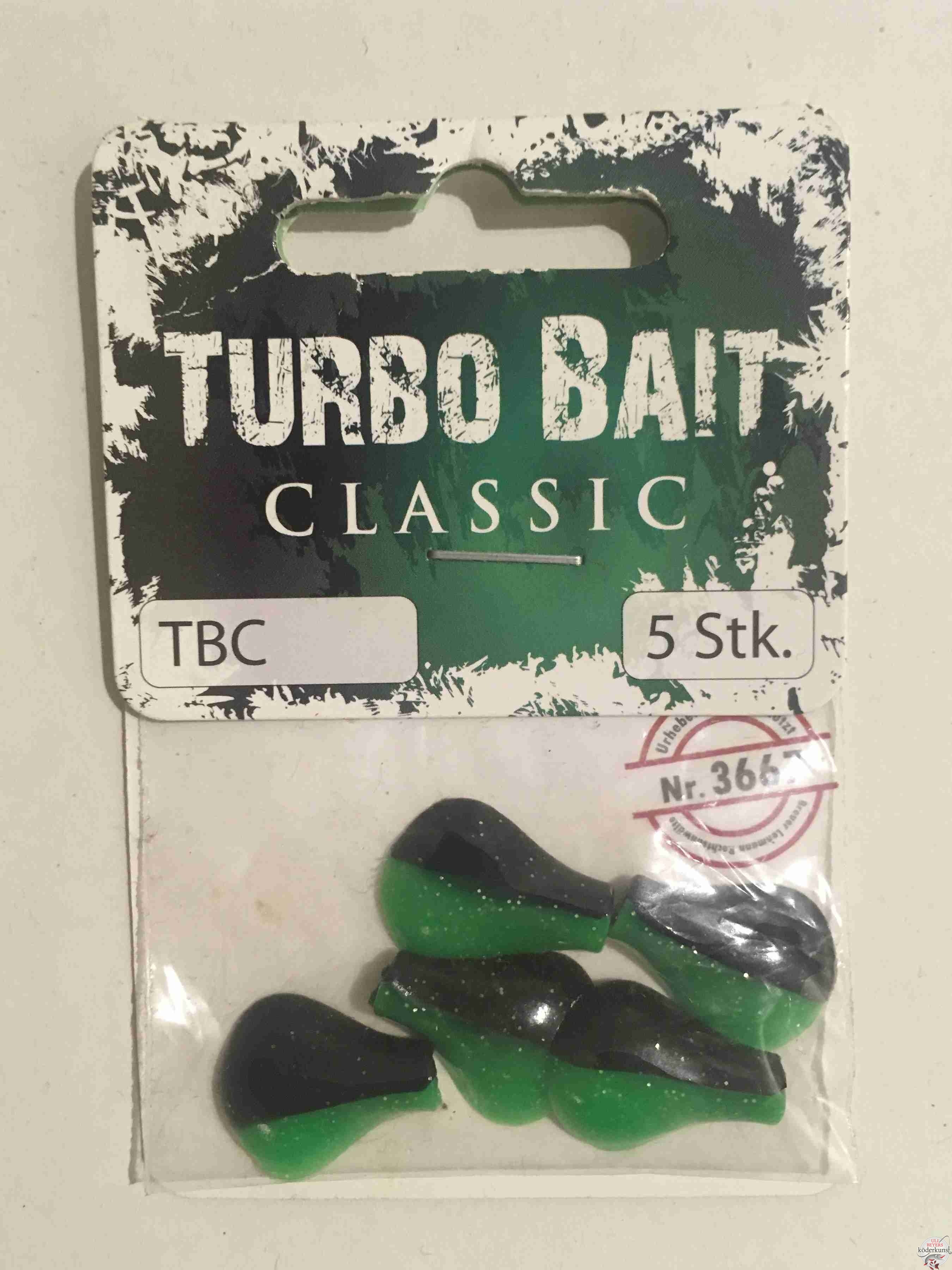 GTech Industries - Turbo Bait Classic - schwarz-fluogruen