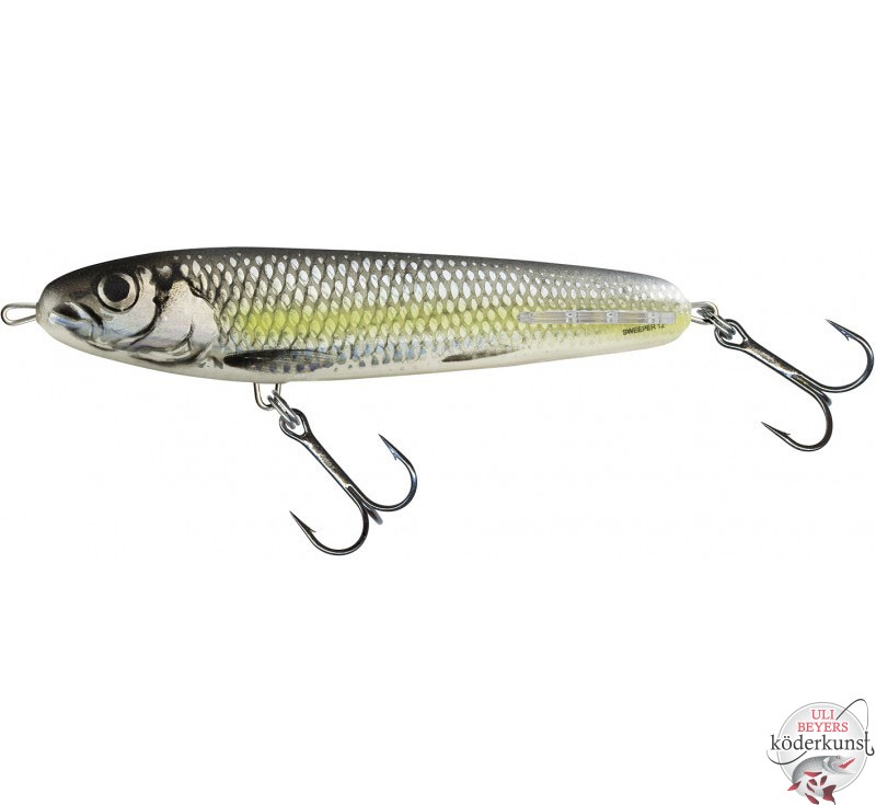 Salmo - Sweeper - Silver Chartreuse Shad