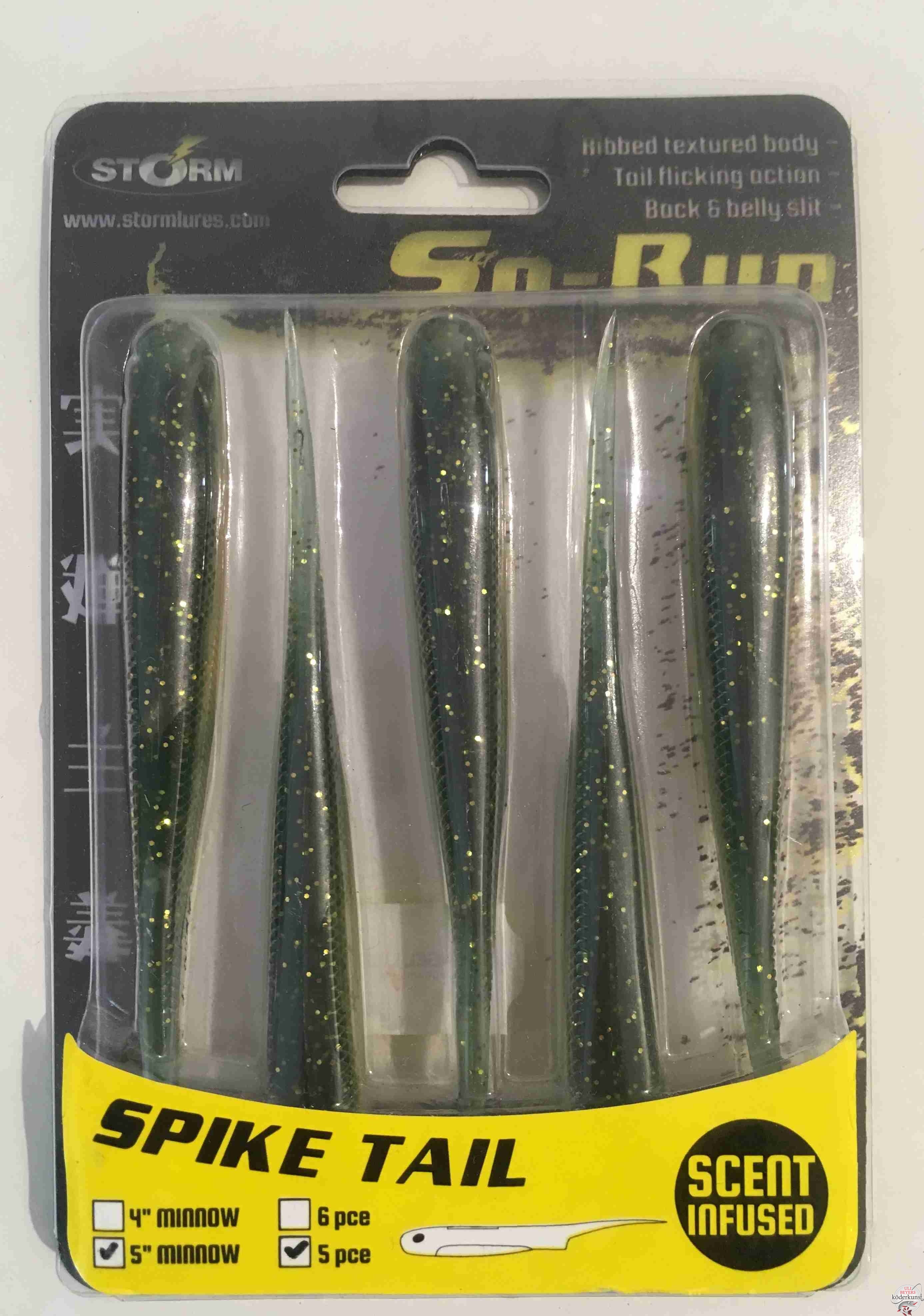 Storm - So Run Spike Tail 12,5cm - Golden Shiner