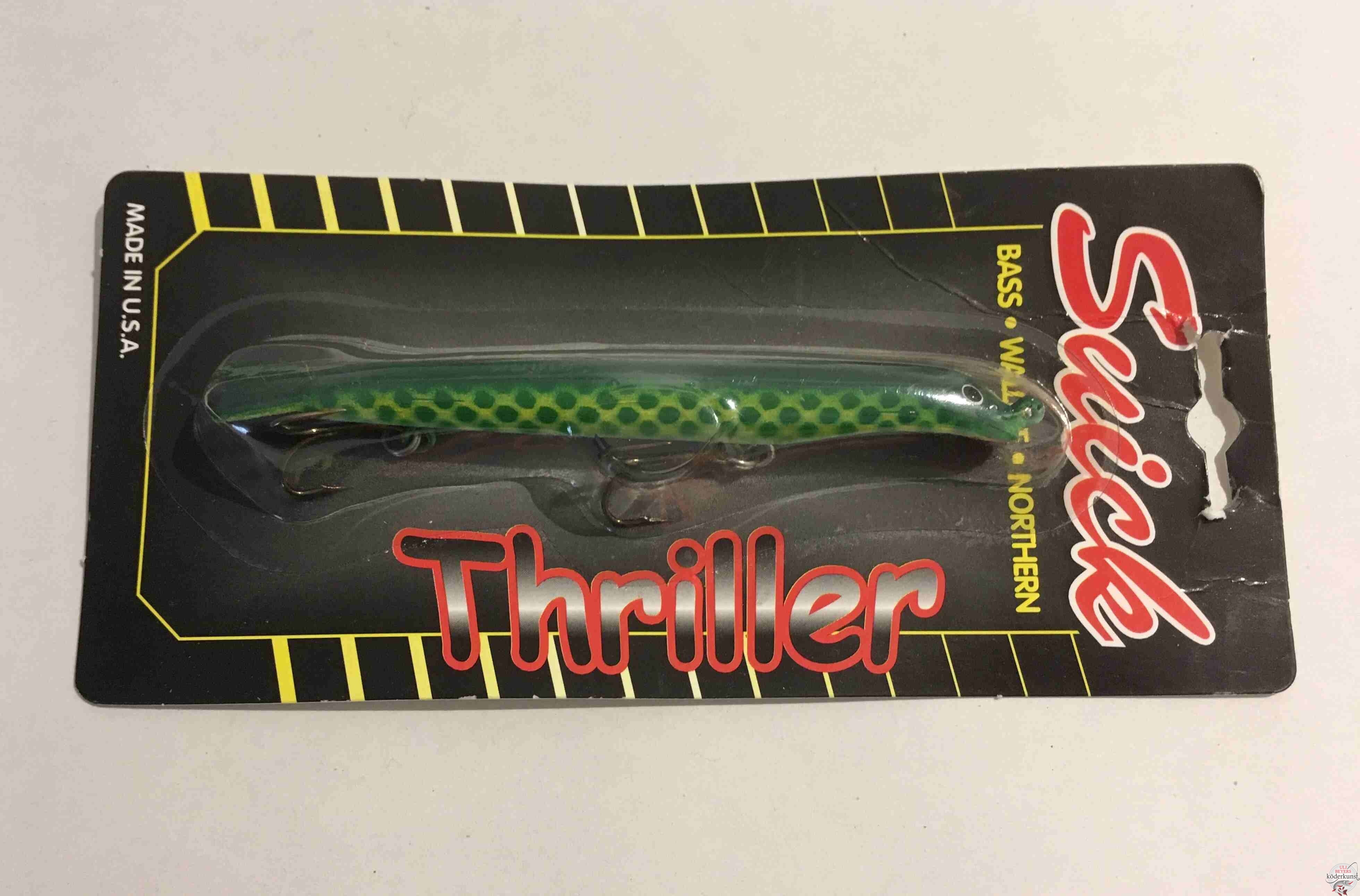 Suick Lures - Thriller (non-weighted) 11,5cm - Frog