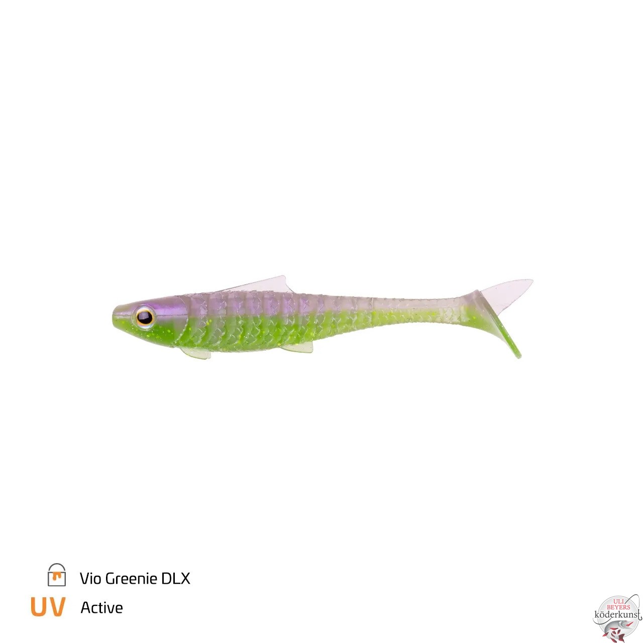Zeck Fishing - Baby Rippler - Vio Greenie DLX