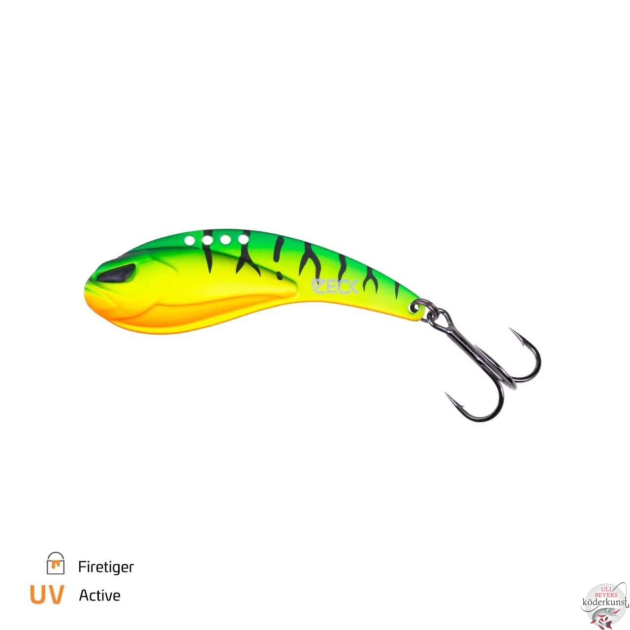 ZECK Fishing - Blade Shaker - Firetiger