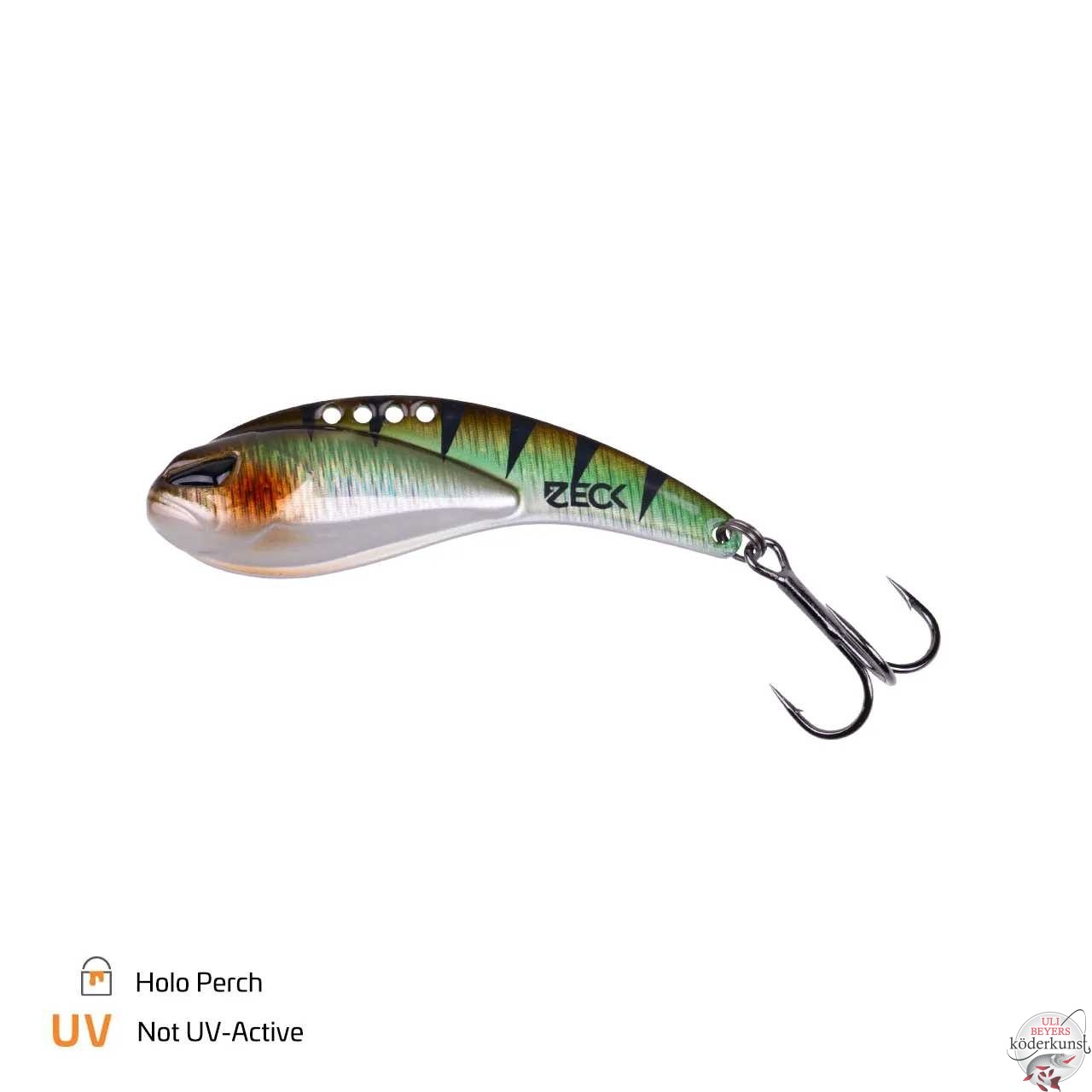 ZECK Fishing - Blade Shaker - Holo Perch