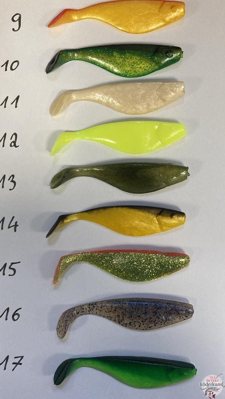USA-Shad - 10cm - No.9 - No.17