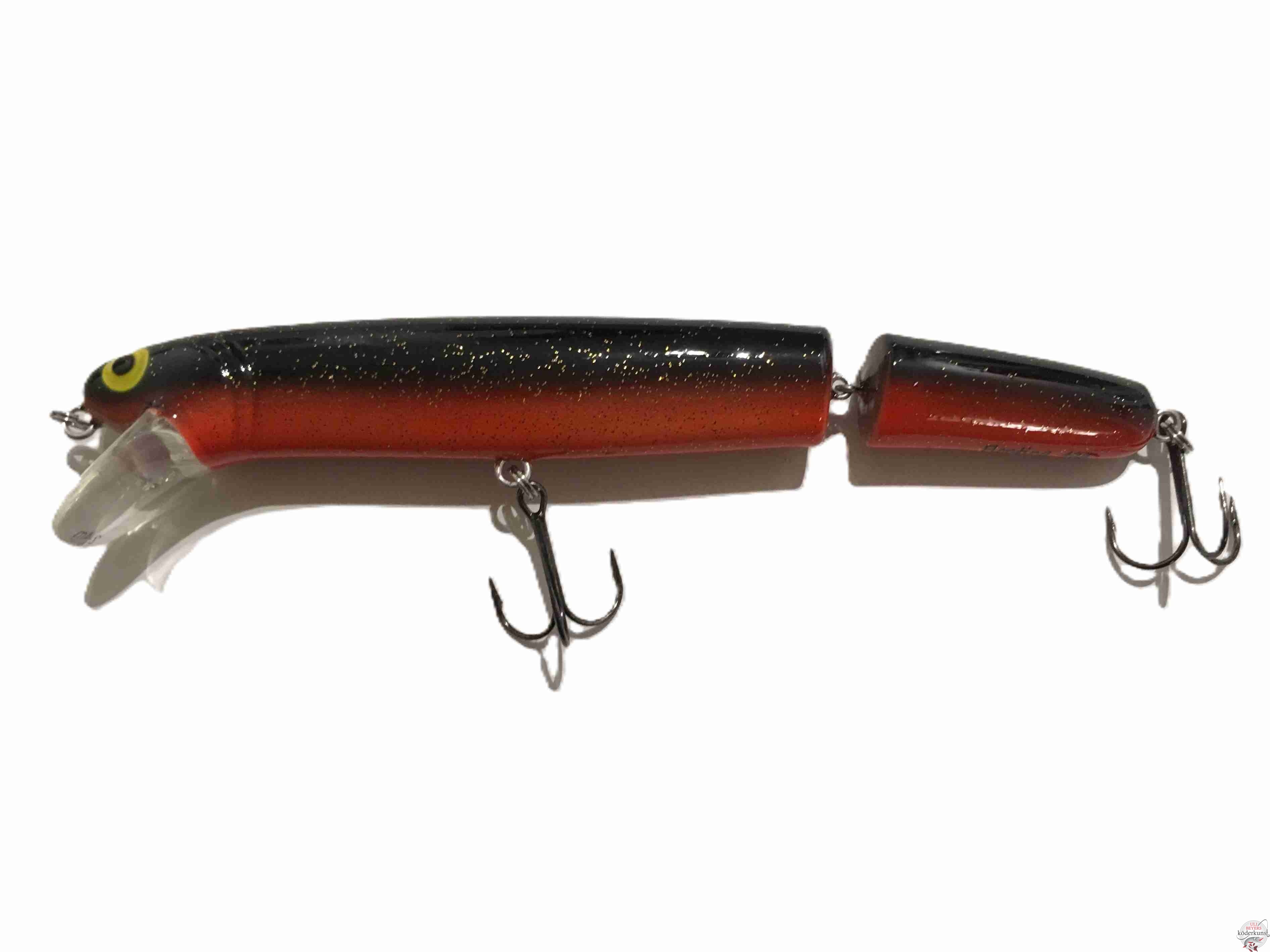 Westin Jätte 17cm 42g Jointed - Hot Red Black